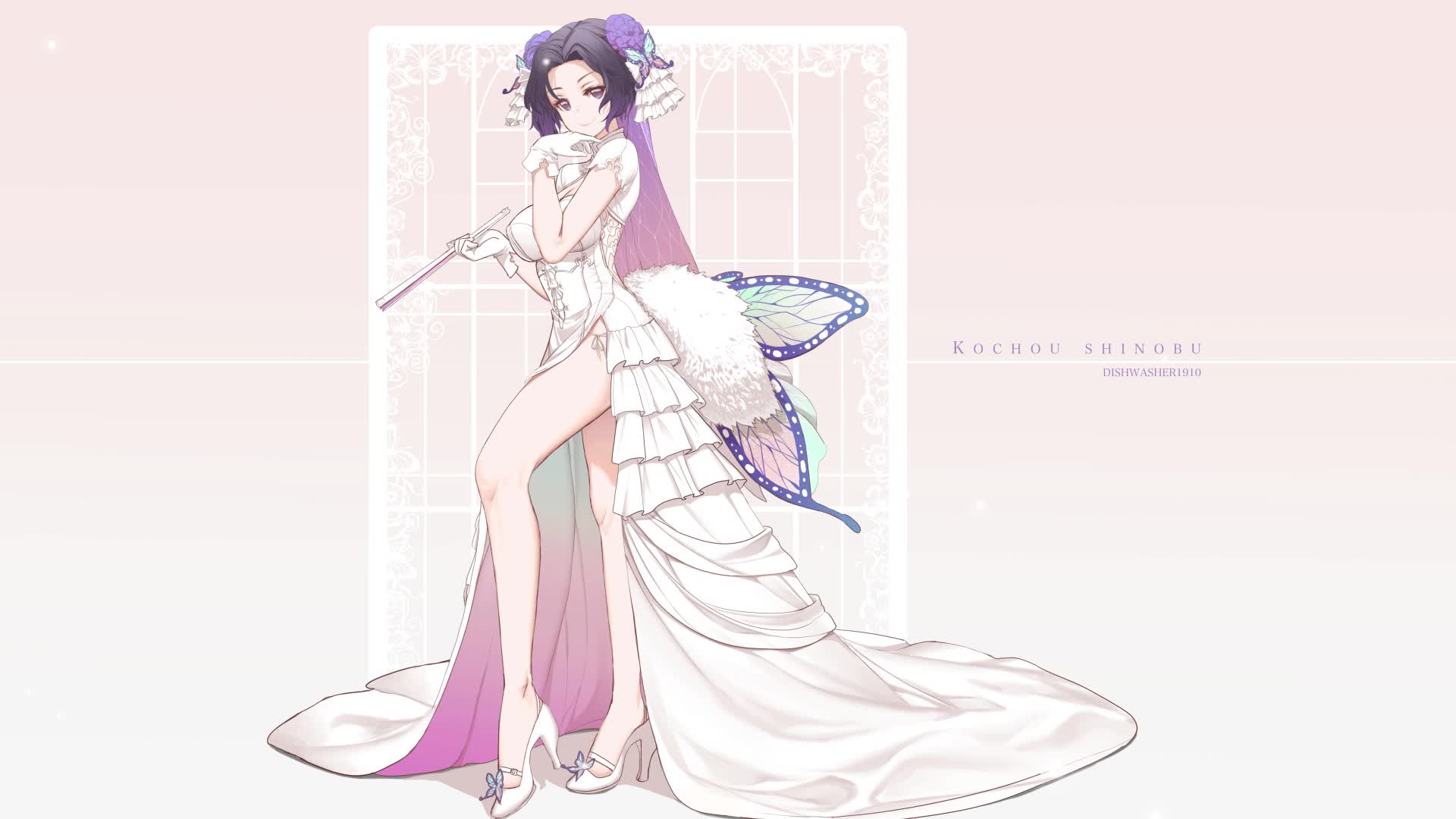 Shinobu Butterfly Live Wallpaper