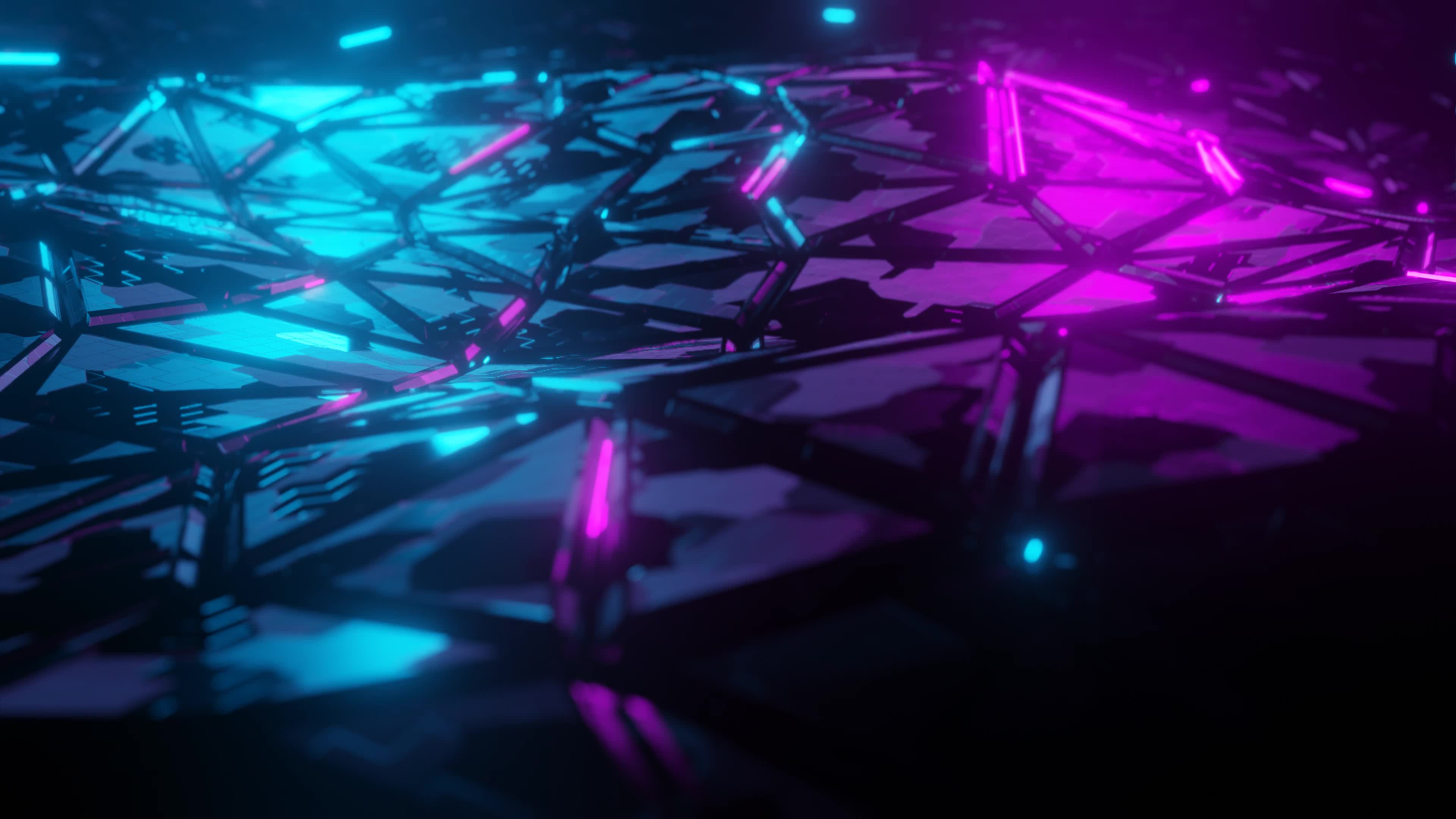 PolyWave Live Wallpaper