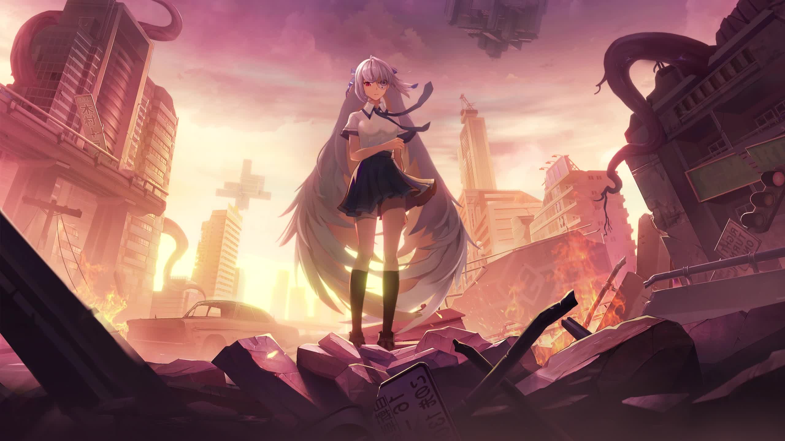 the future after the apocalypse Live Wallpaper