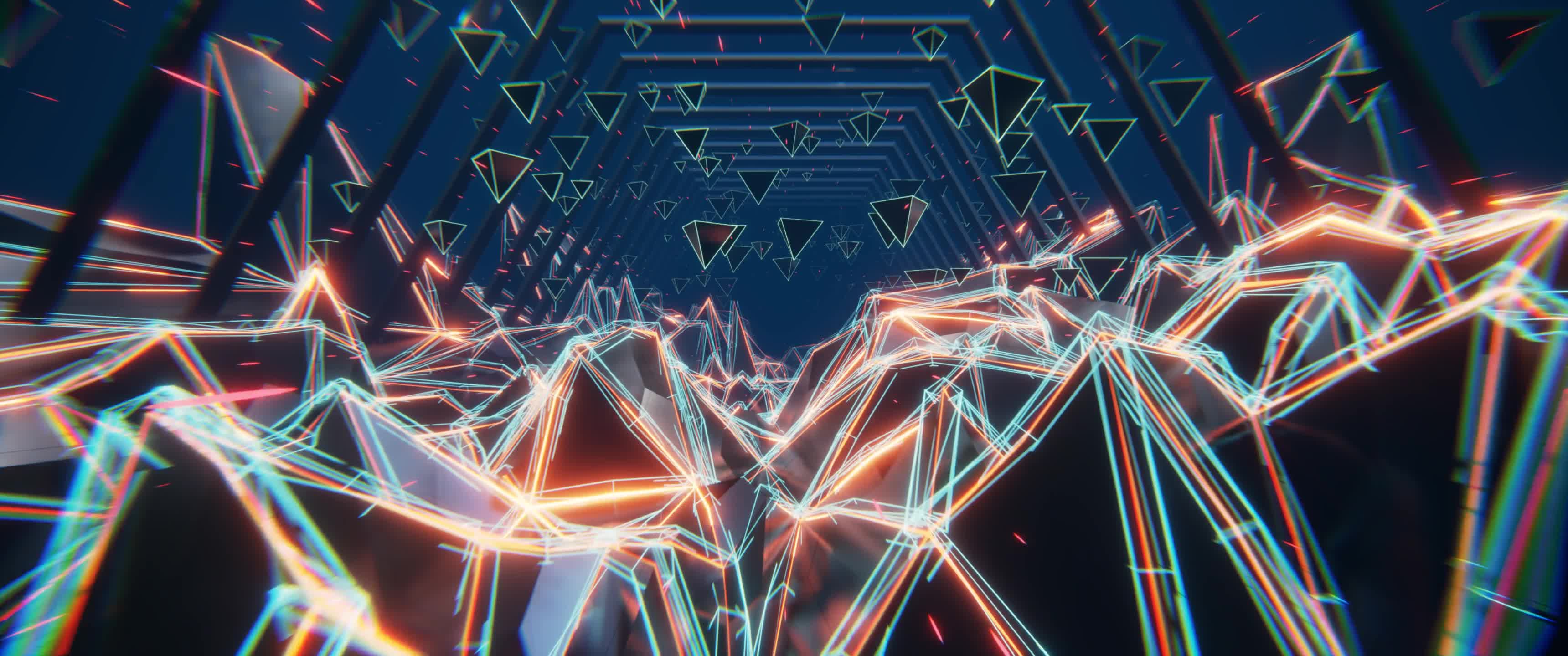 Retrotunnel Live Wallpaper