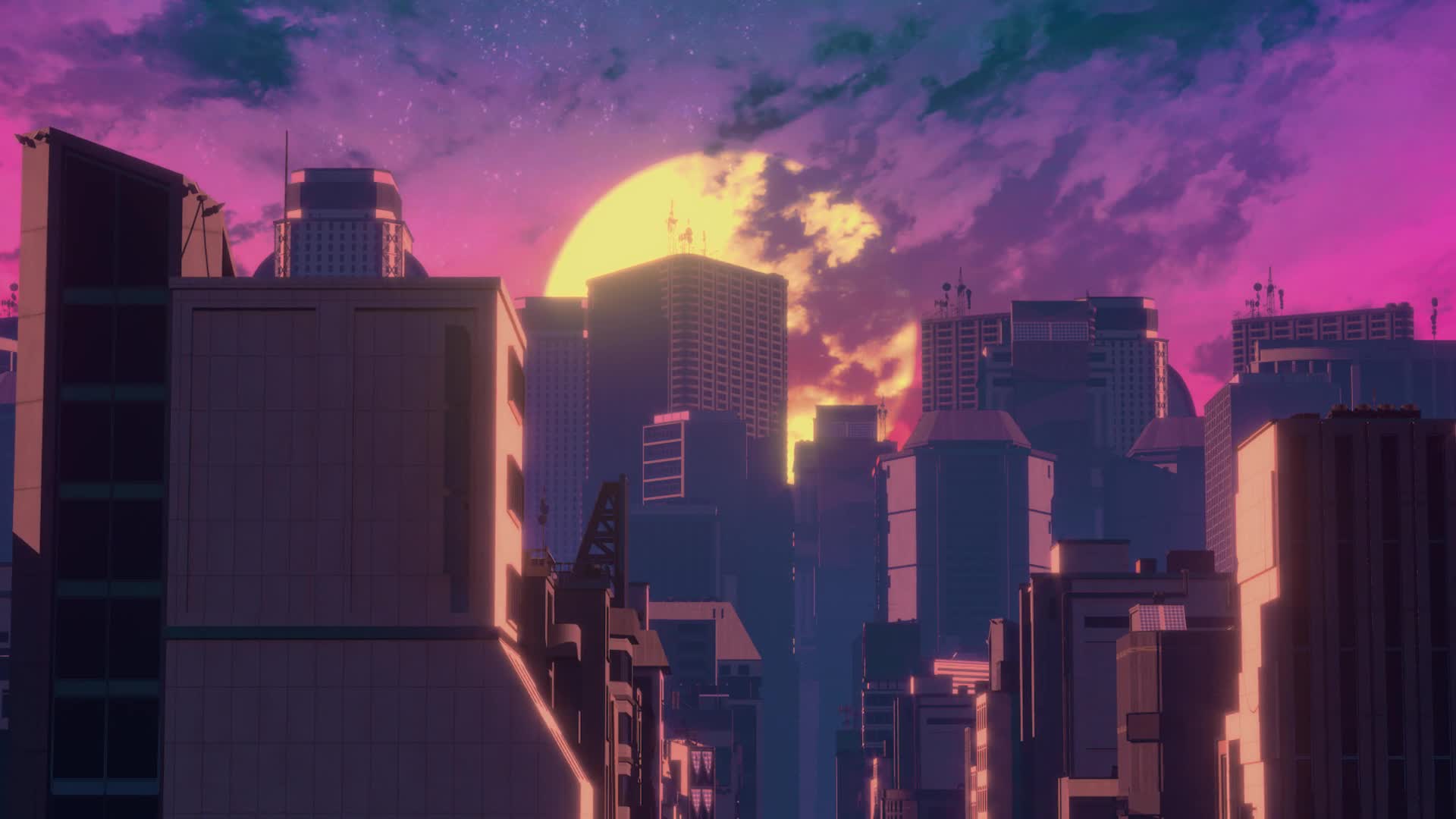 Neon City Live Wallpaper