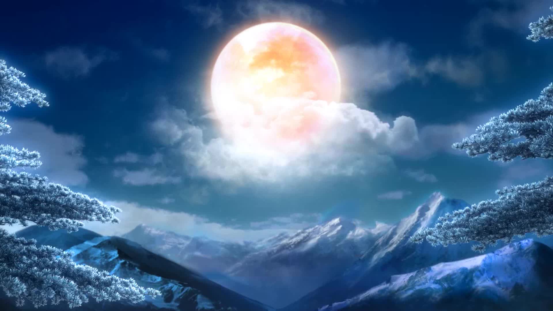 Red Moon Live Wallpaper