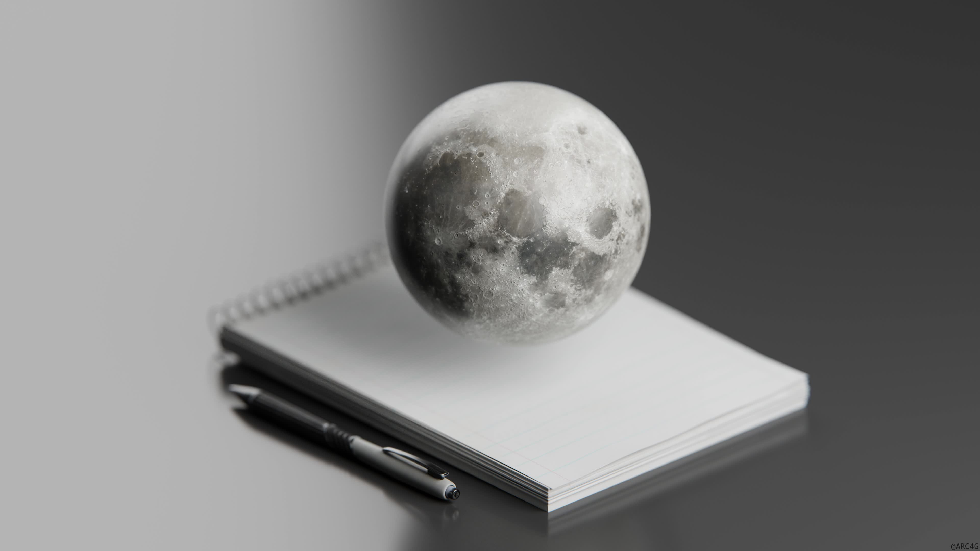 Moon sketch Live Wallpaper