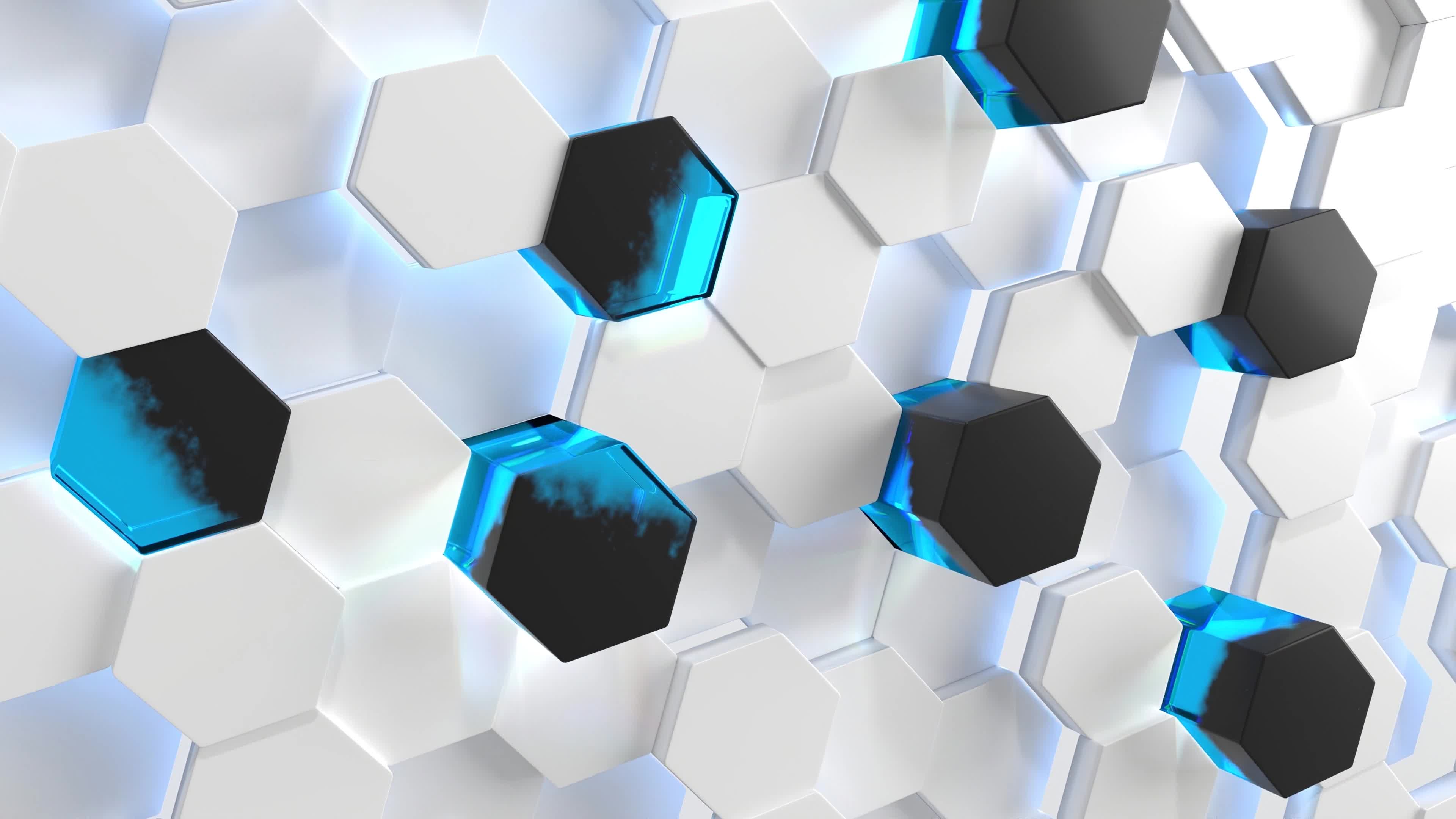Shestiugolniki Hexagons IV 4k Live Wallpaper