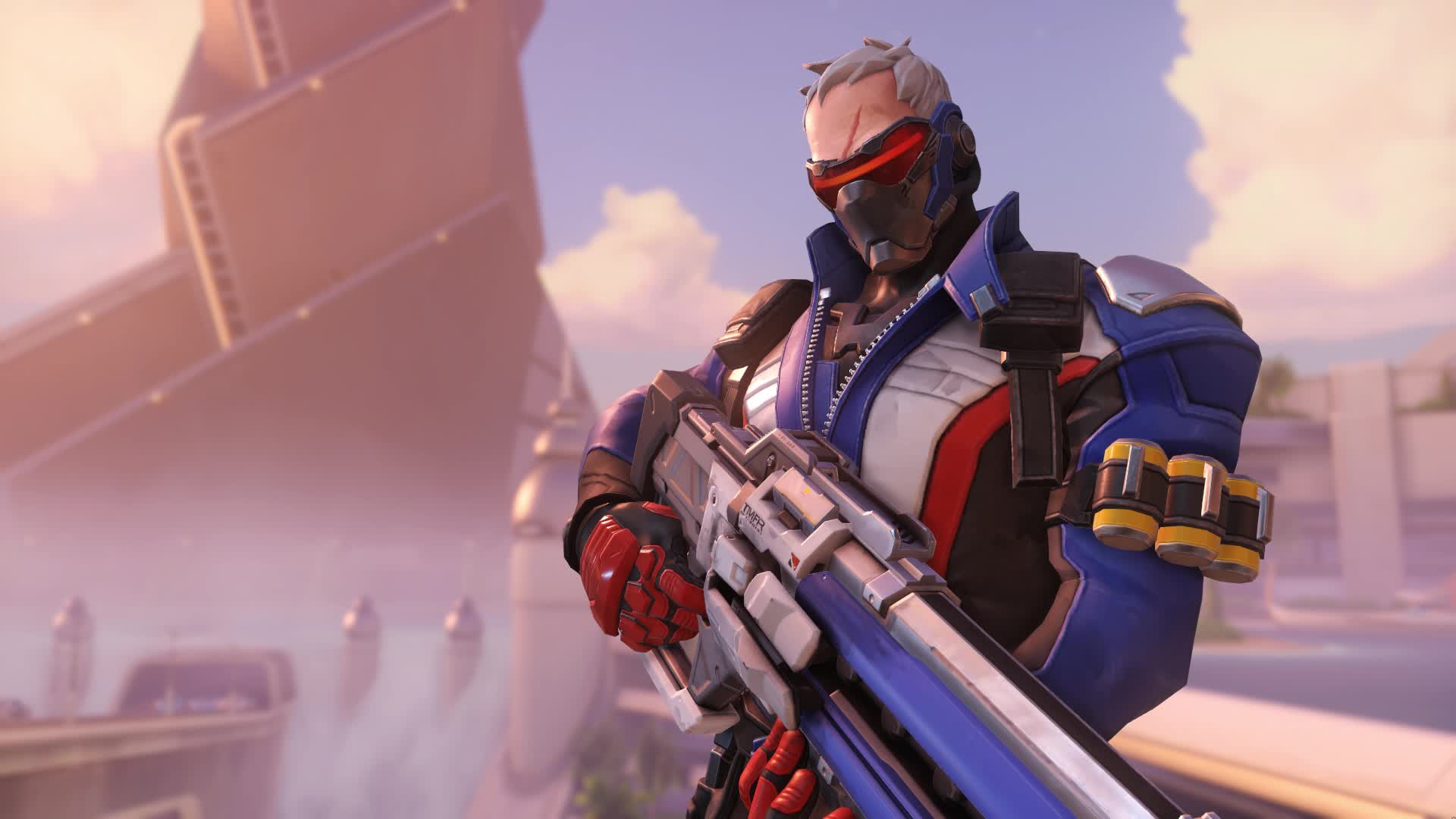 Overwatch-Soldier76 Live Wallpaper