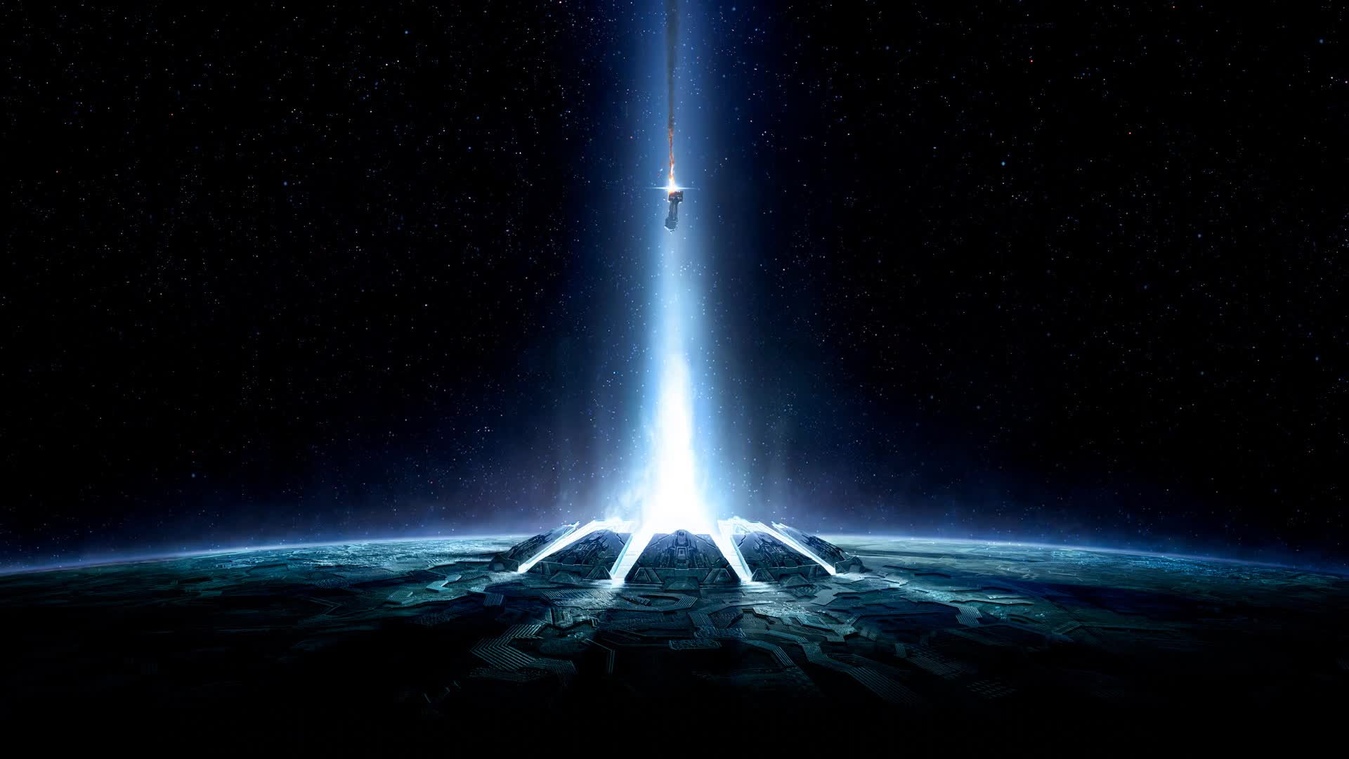 Halo Space Live Wallpaper