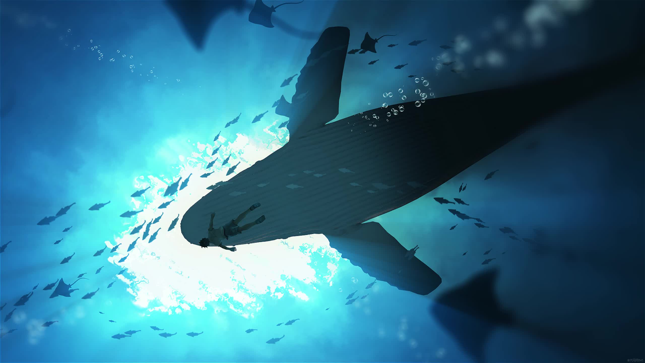 Whale singing Live Wallpaper