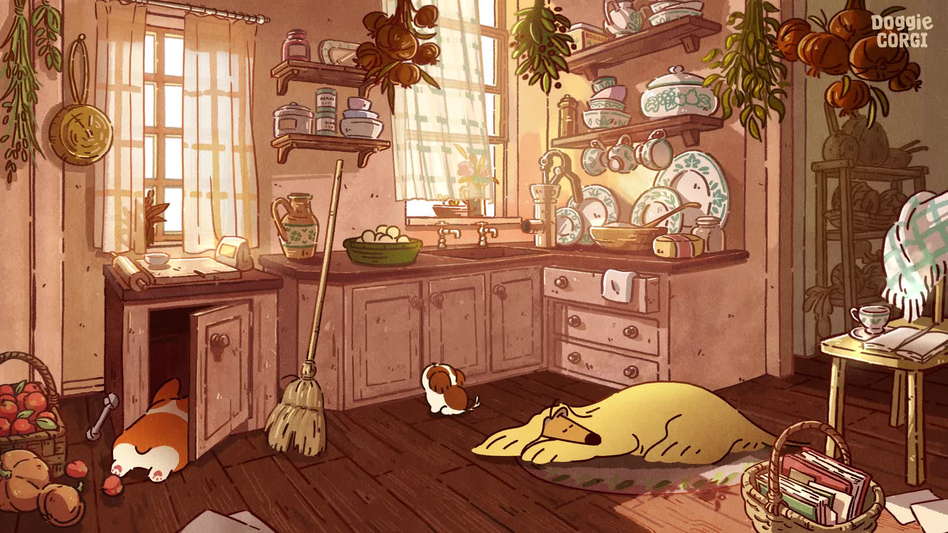 Doggie Corgi Live Wallpaper