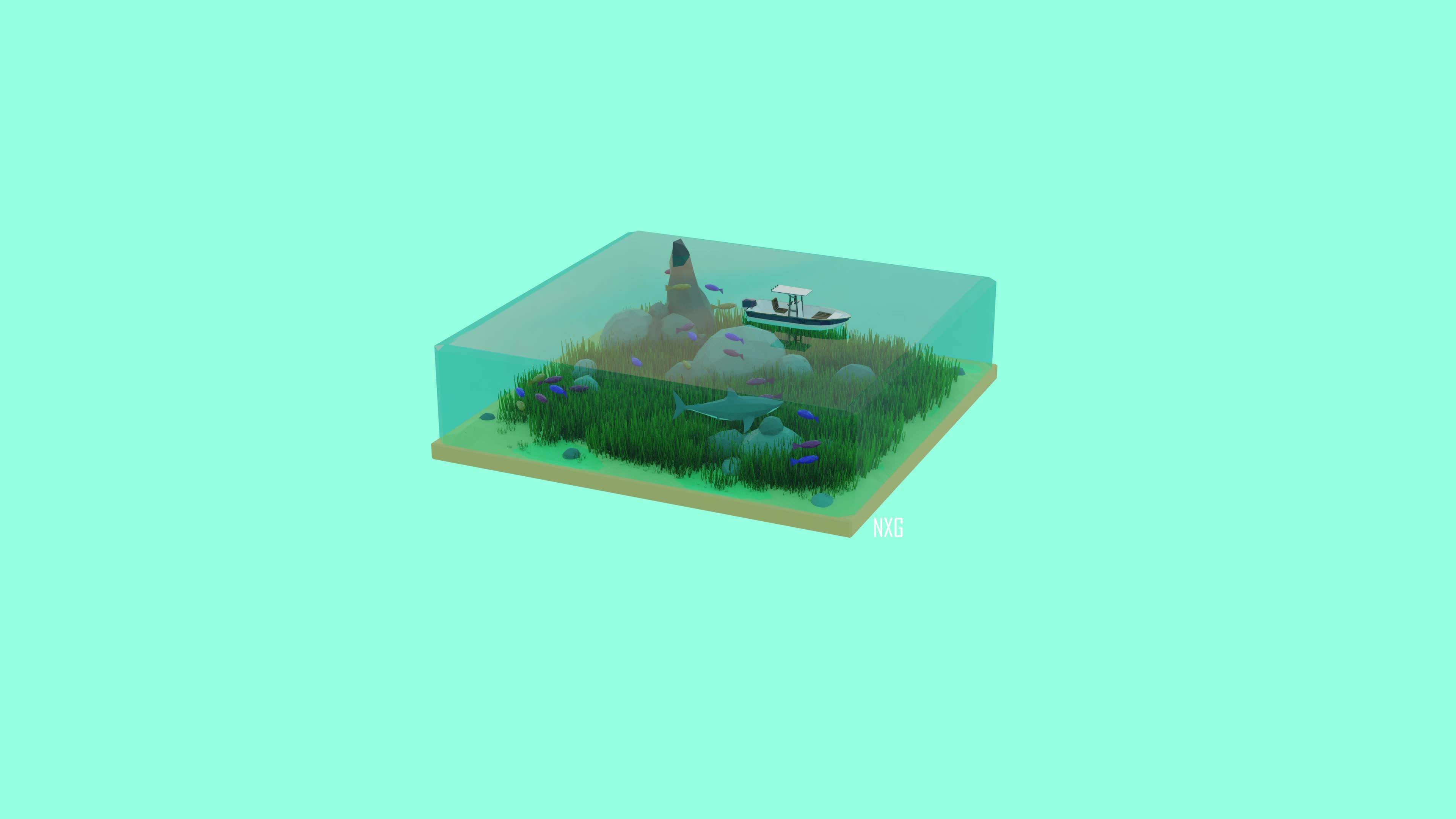 LowPolyOcean Live Wallpaper