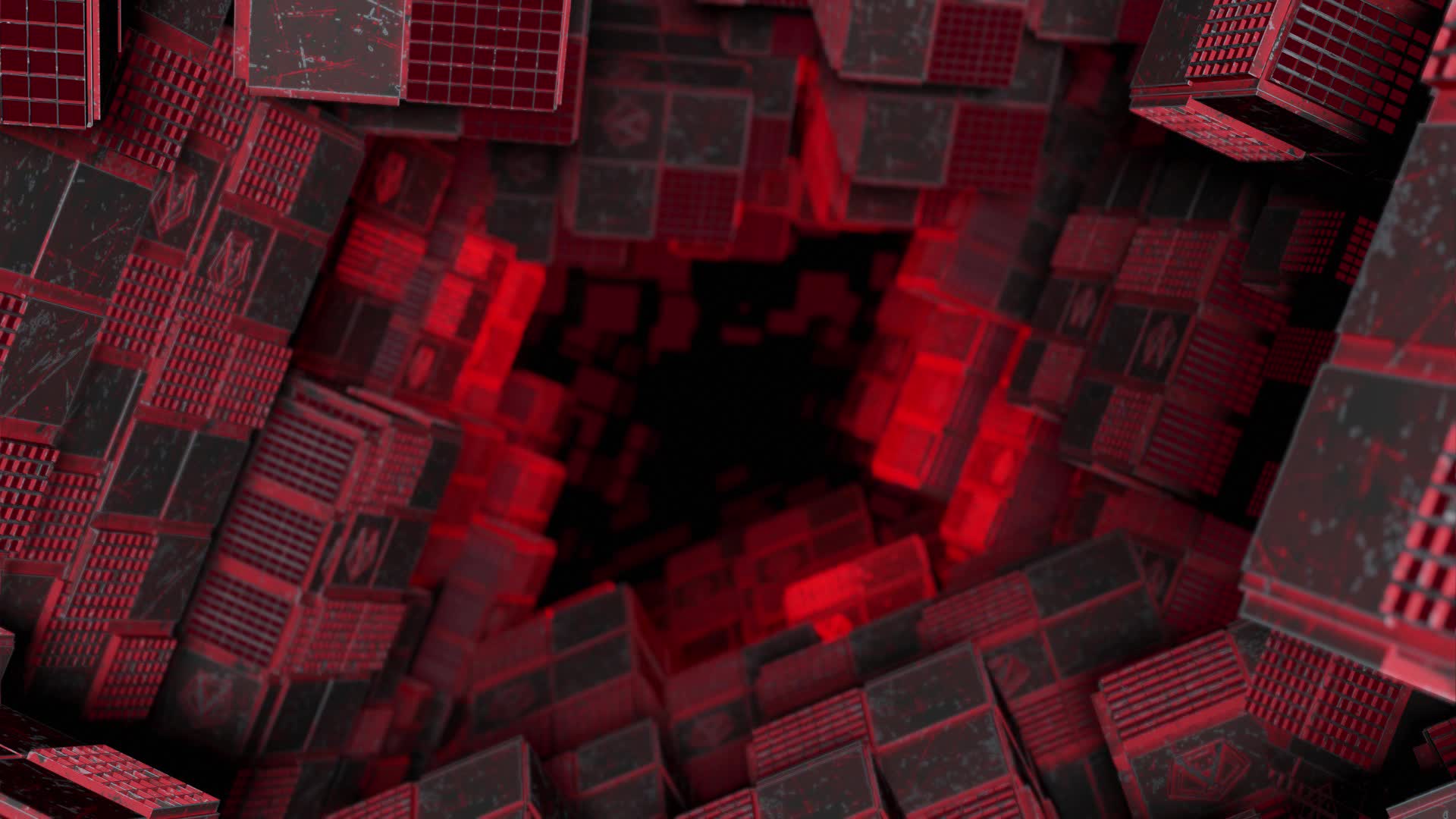 Cube Tunel Live Wallpaper