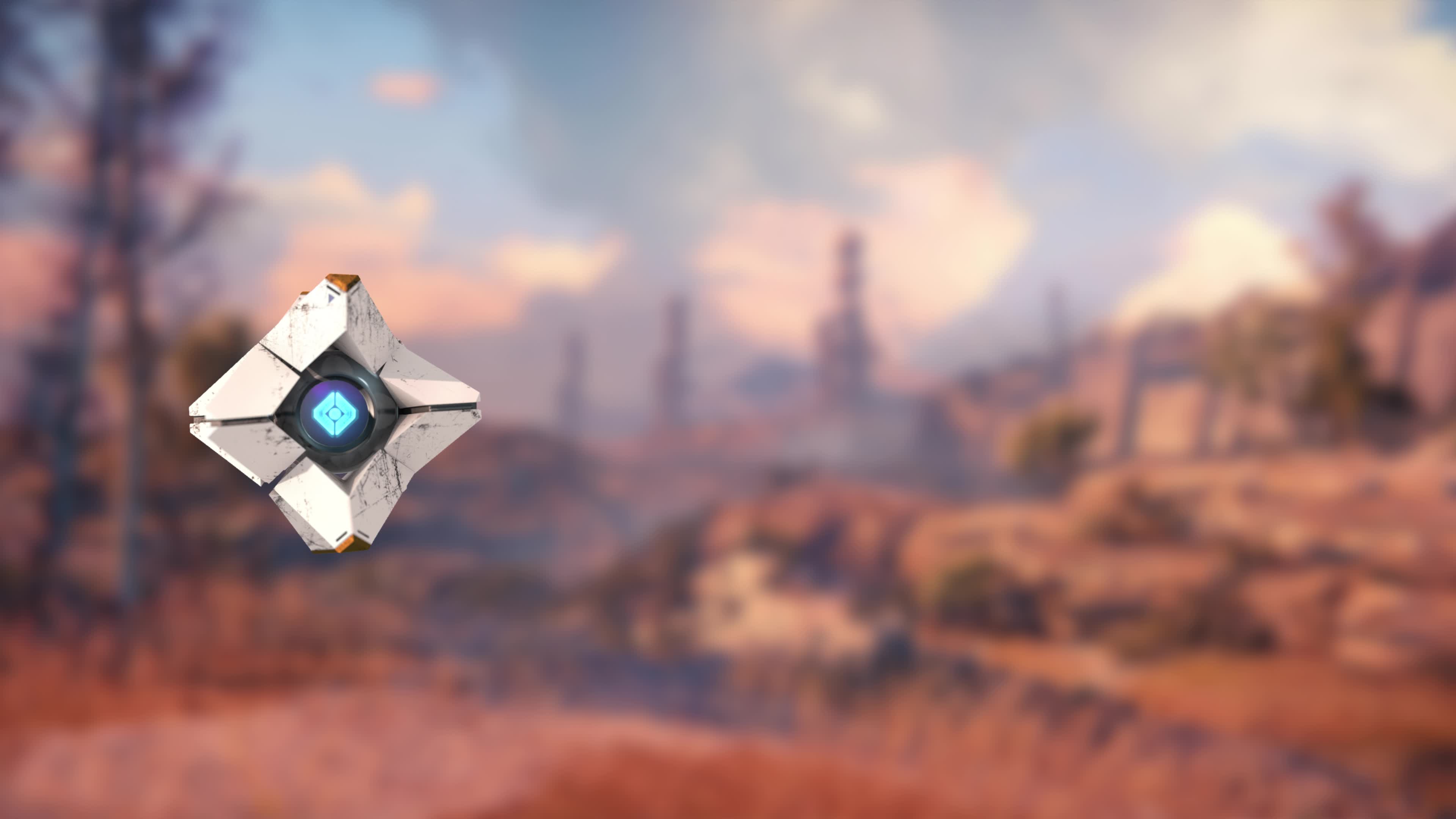 A Ghost from the world of Destiny 2 Live Wallpaper