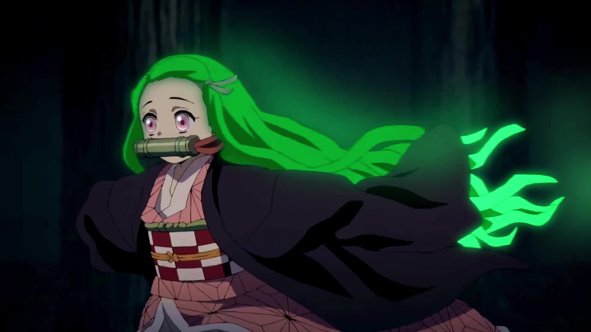 Nezuko Kamado RGB Live Wallpaper