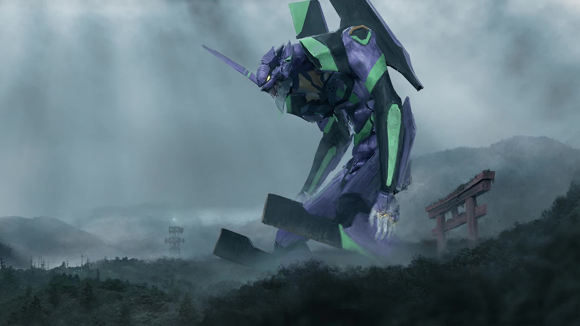 Furs from Evangelion Live Wallpaper