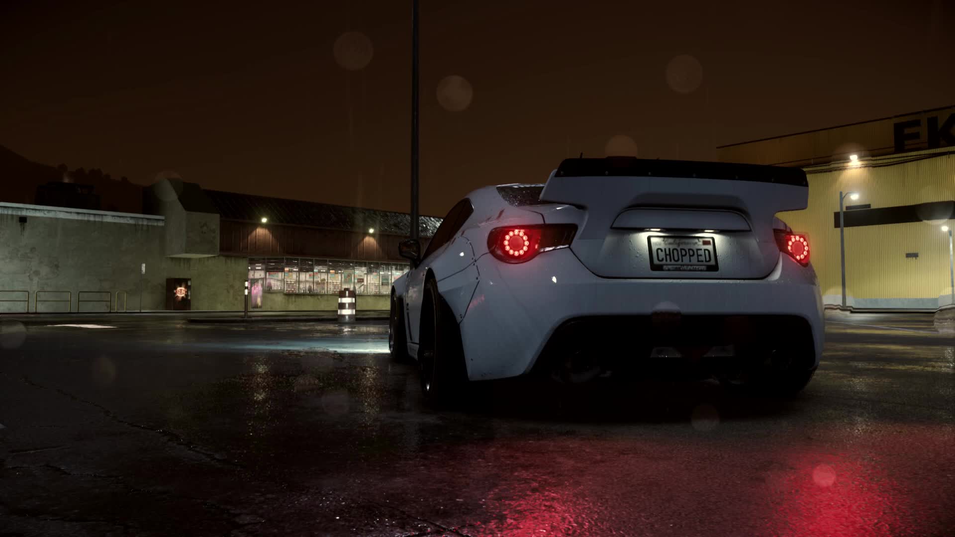White Toyota GT86 Live Wallpaper