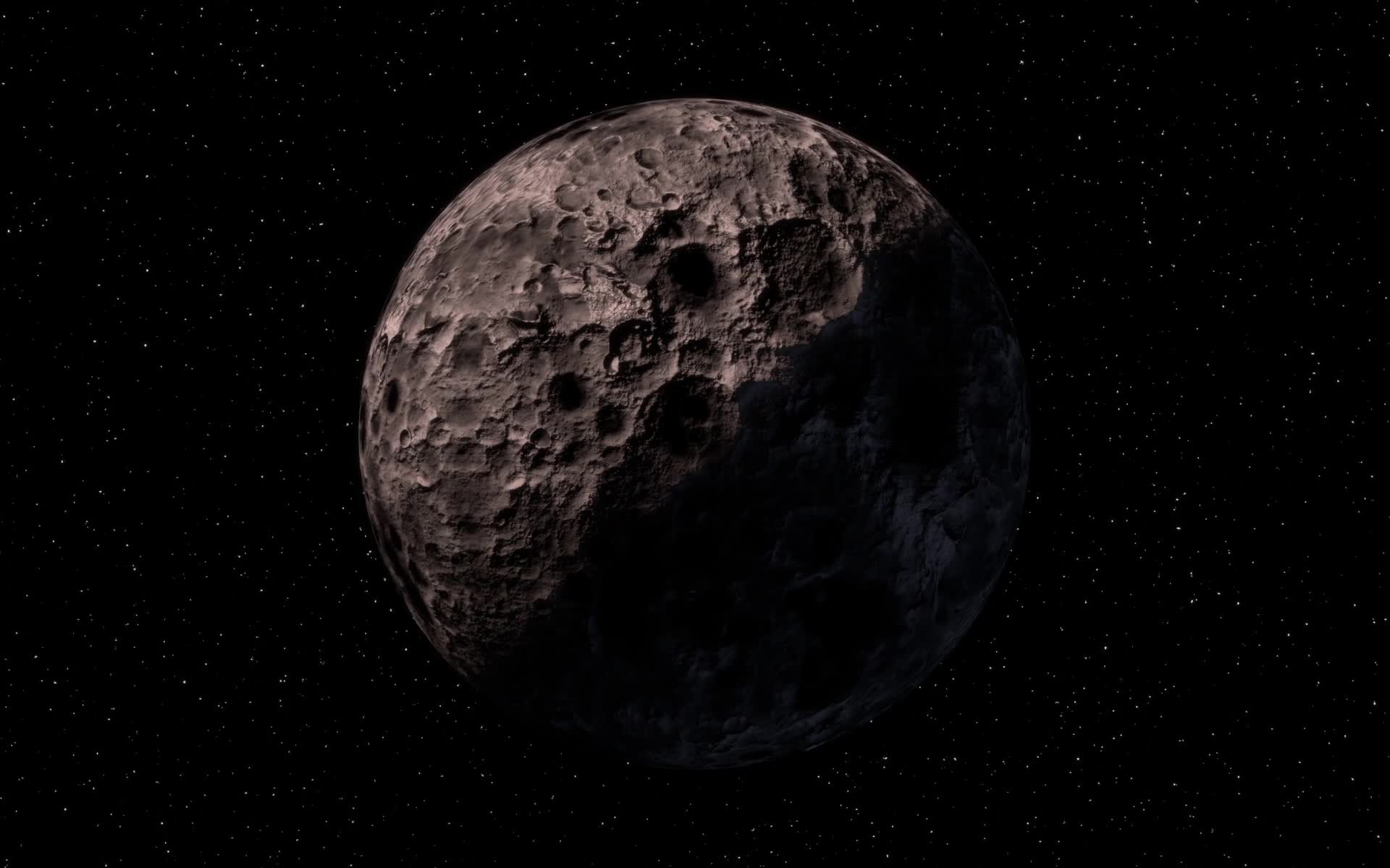 A desert planet in space Live Wallpaper