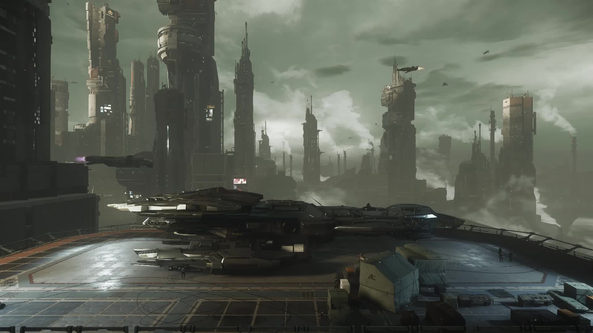 Starship - Star Citizen Live Wallpaper