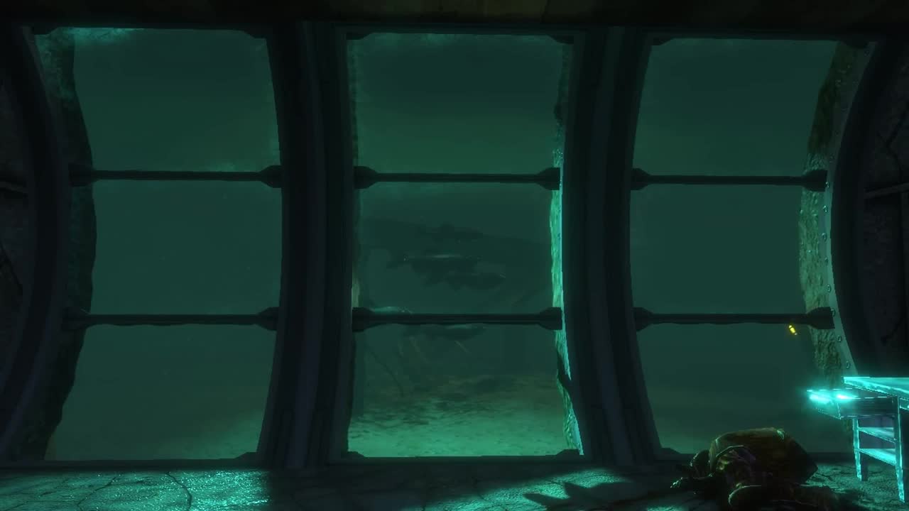 Walk under water-Bioshock Live Wallpaper