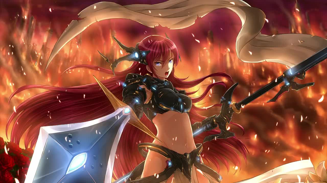 Megurine Onions on fire Live Wallpaper