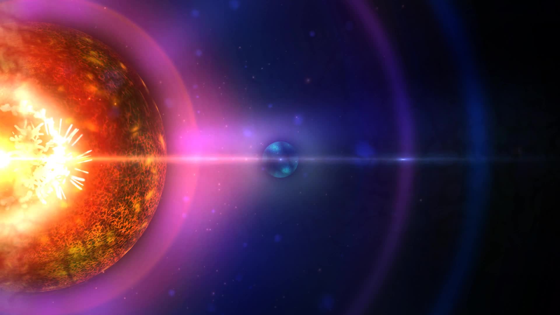 Space phantasmagoria Live Wallpaper