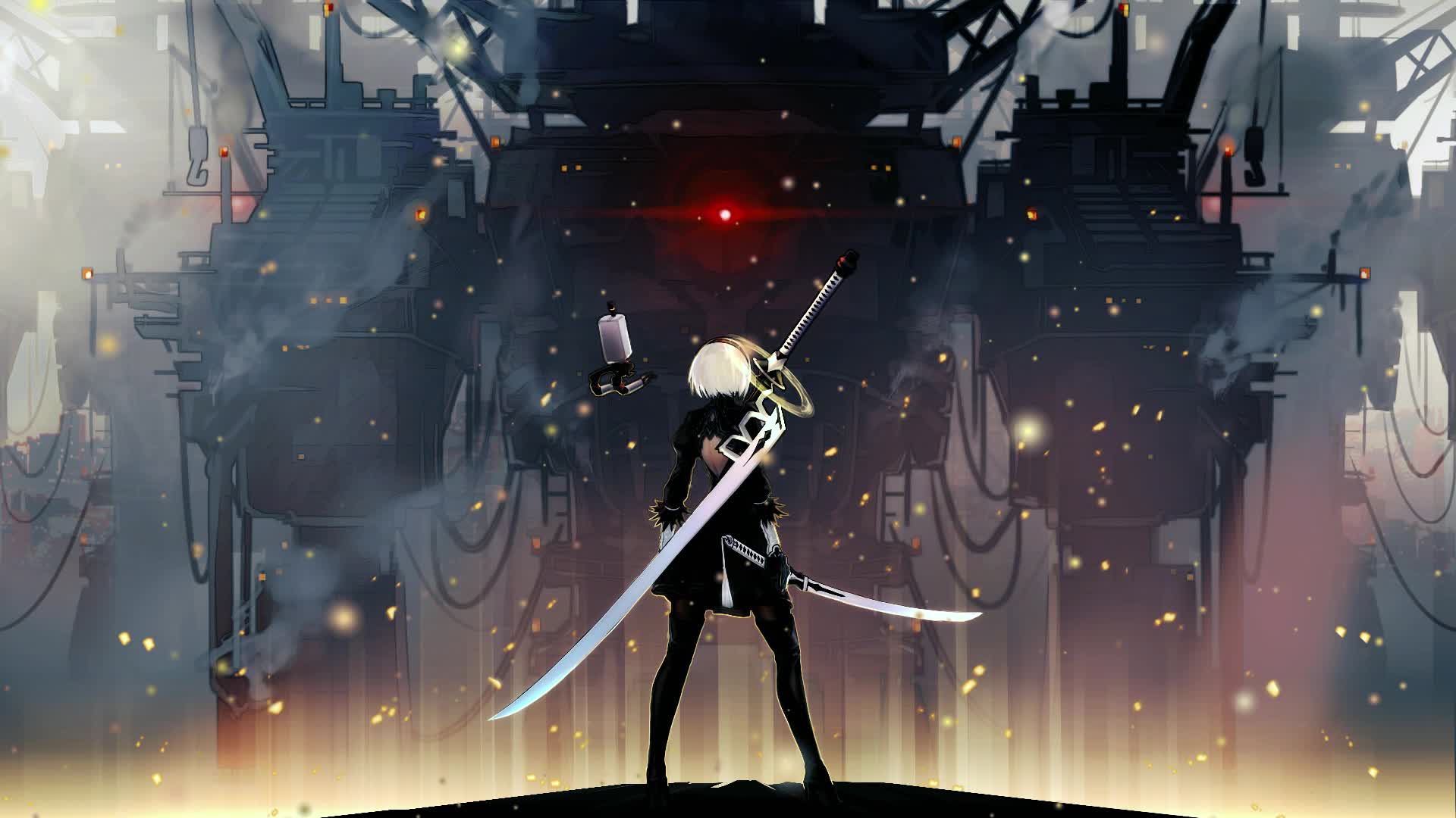 2B - Nier: Automata Live Wallpaper