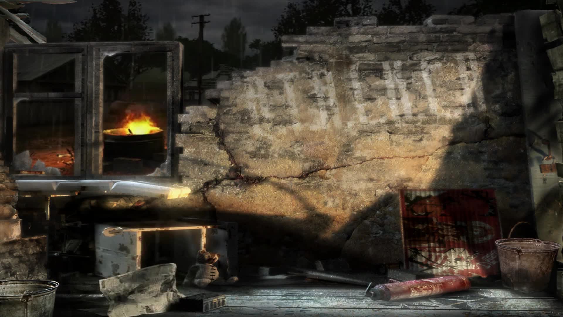 The village Scarecrow - Stalker Live Wallpaper