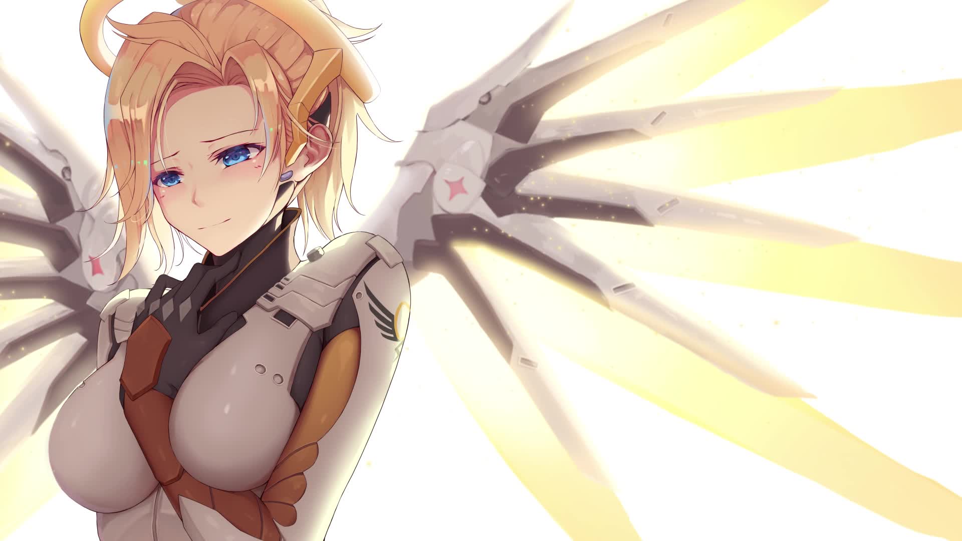 Mercy-Overwatch Live Wallpaper