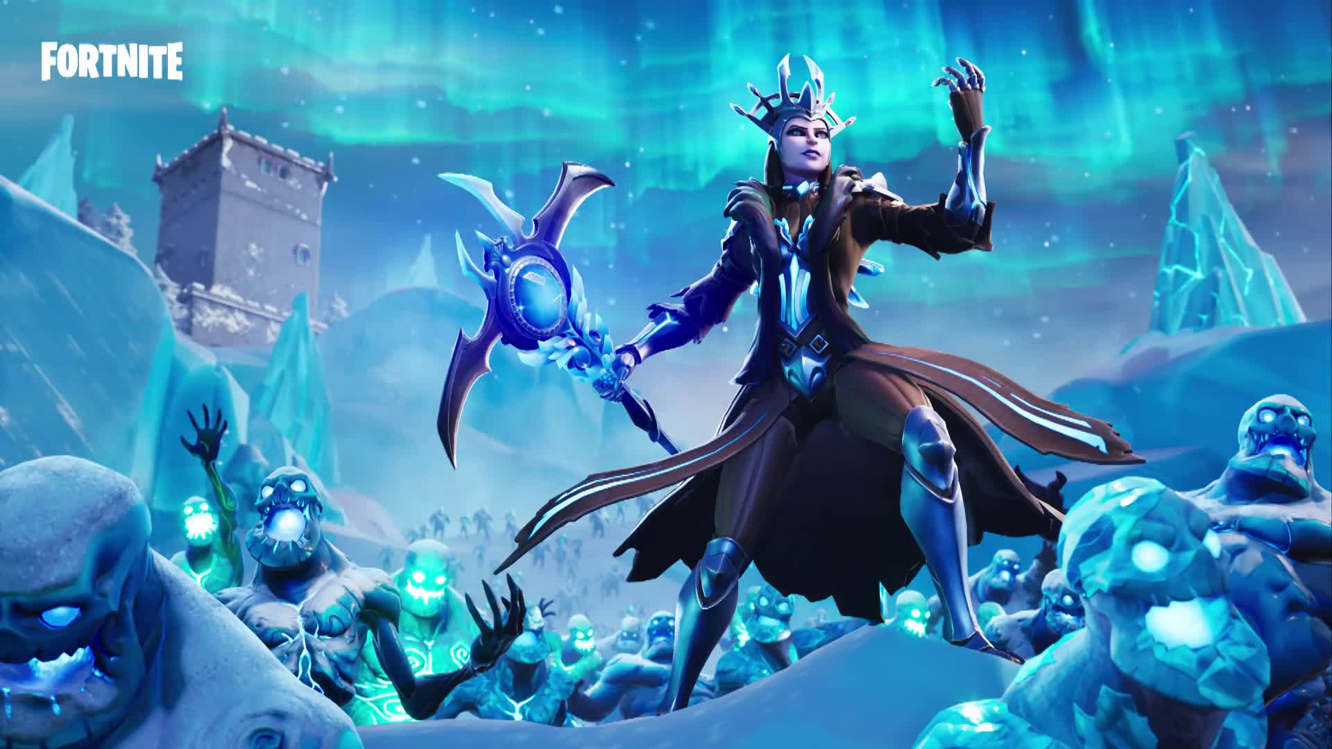Ice Queen-Fortnite Live Wallpaper