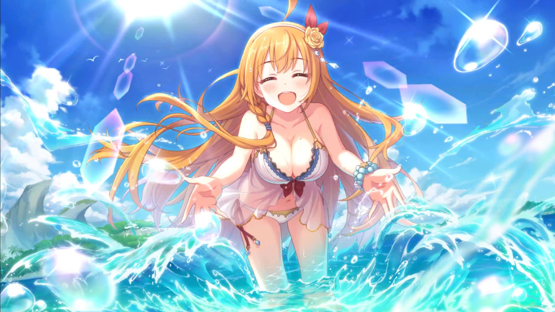 Mizugi Peko-PrincessConnect Live Wallpaper