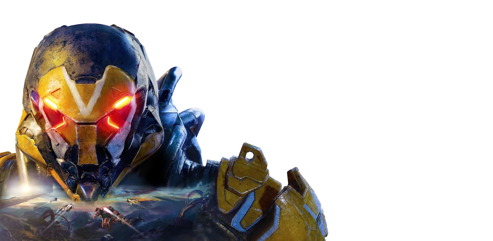 Yellow robot-Anthem Live Wallpaper