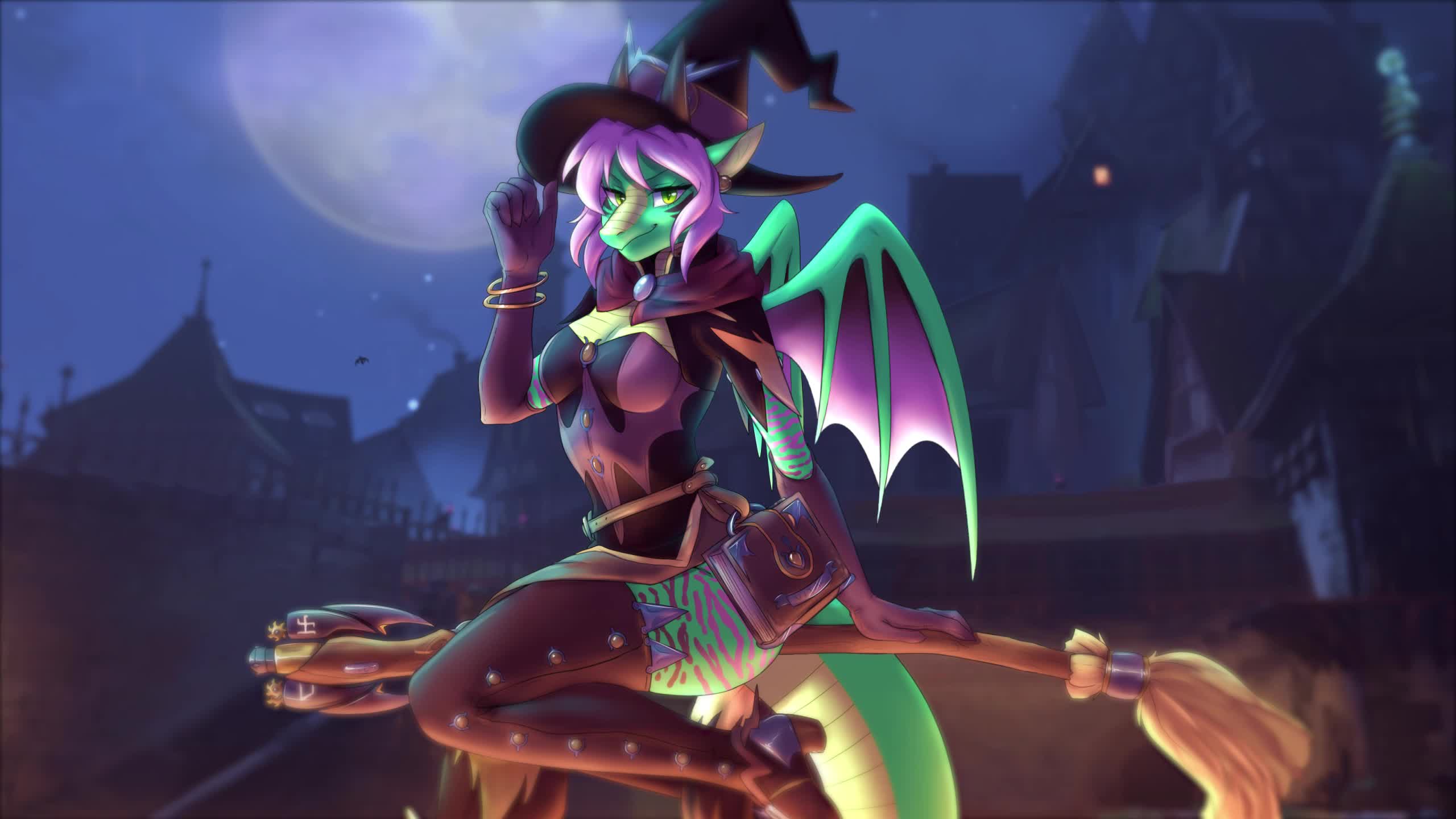 Witch Affy Live Wallpaper