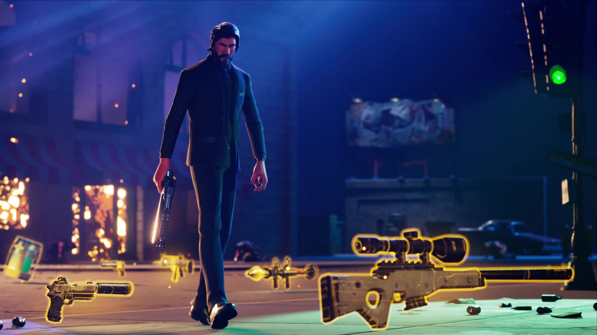 Fortnite: John Wick Live Wallpaper