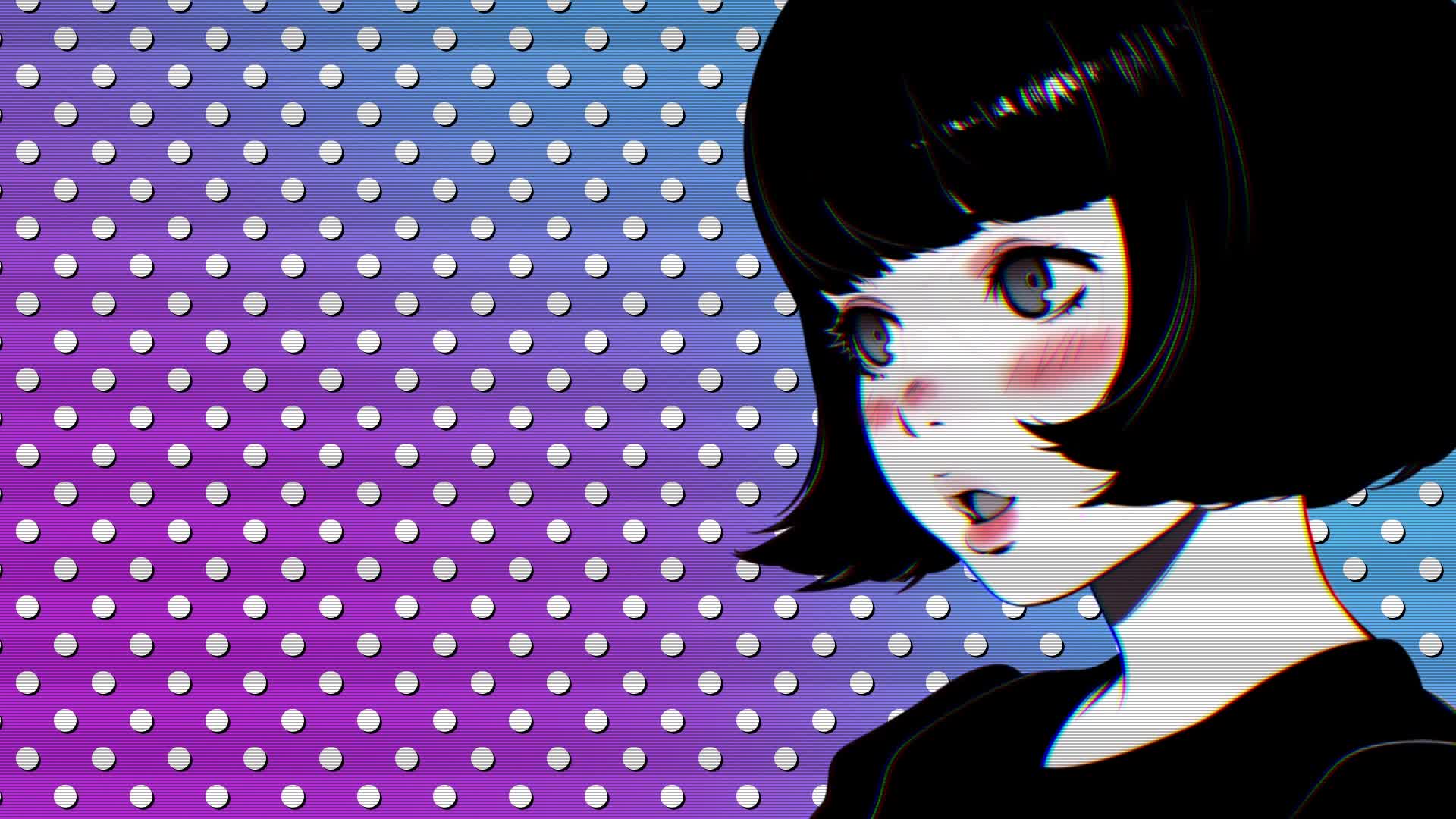 The confused girl Live Wallpaper