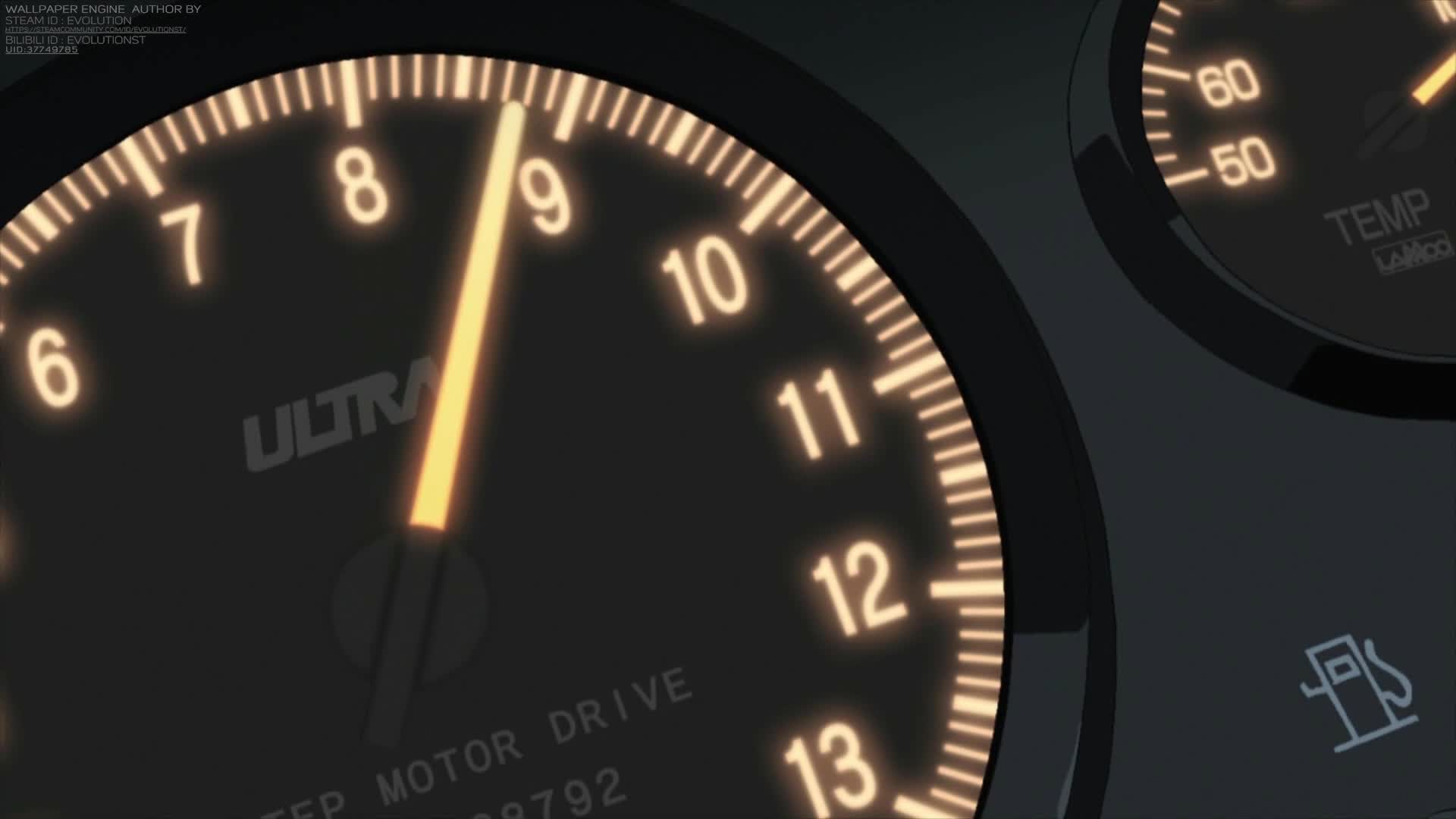 Video clip for Initial D Live Wallpaper