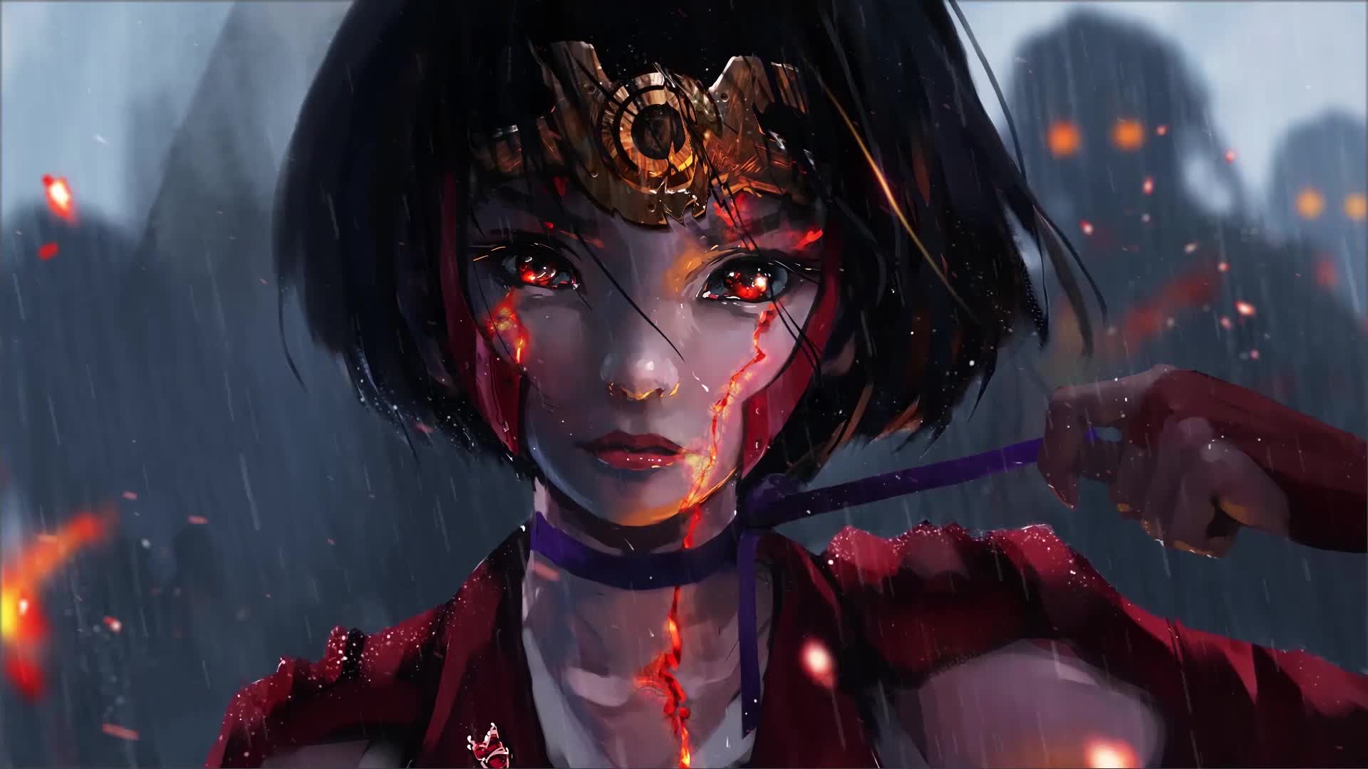 Mumei (Kabaneri of the Iron Fortress) Live Wallpaper