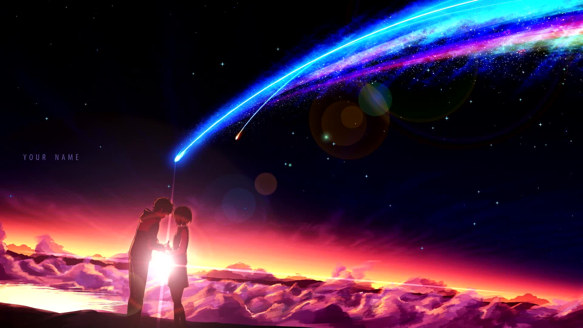 Mitsuha and Taki (Your Name) Live Wallpaper