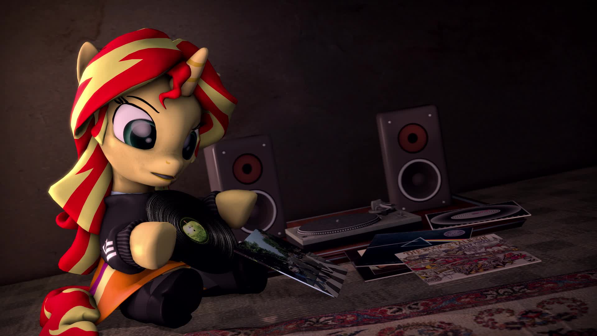 One unicorns music Live Wallpaper