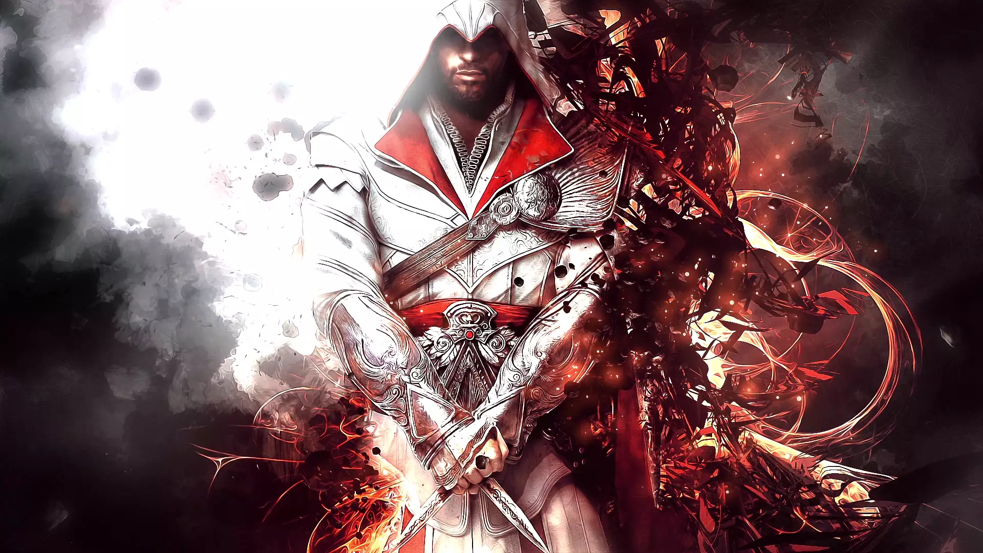 assassin’s creed, games, ezio, arts Live Wallpaper