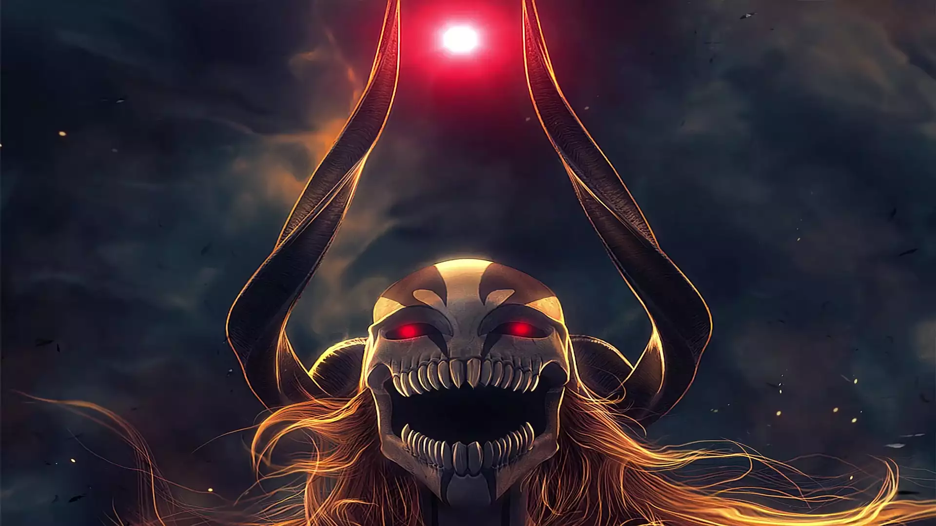 bleach, anime, horns, arts, mask, vasto lorde, supreme great empty, empty Live Wallpaper