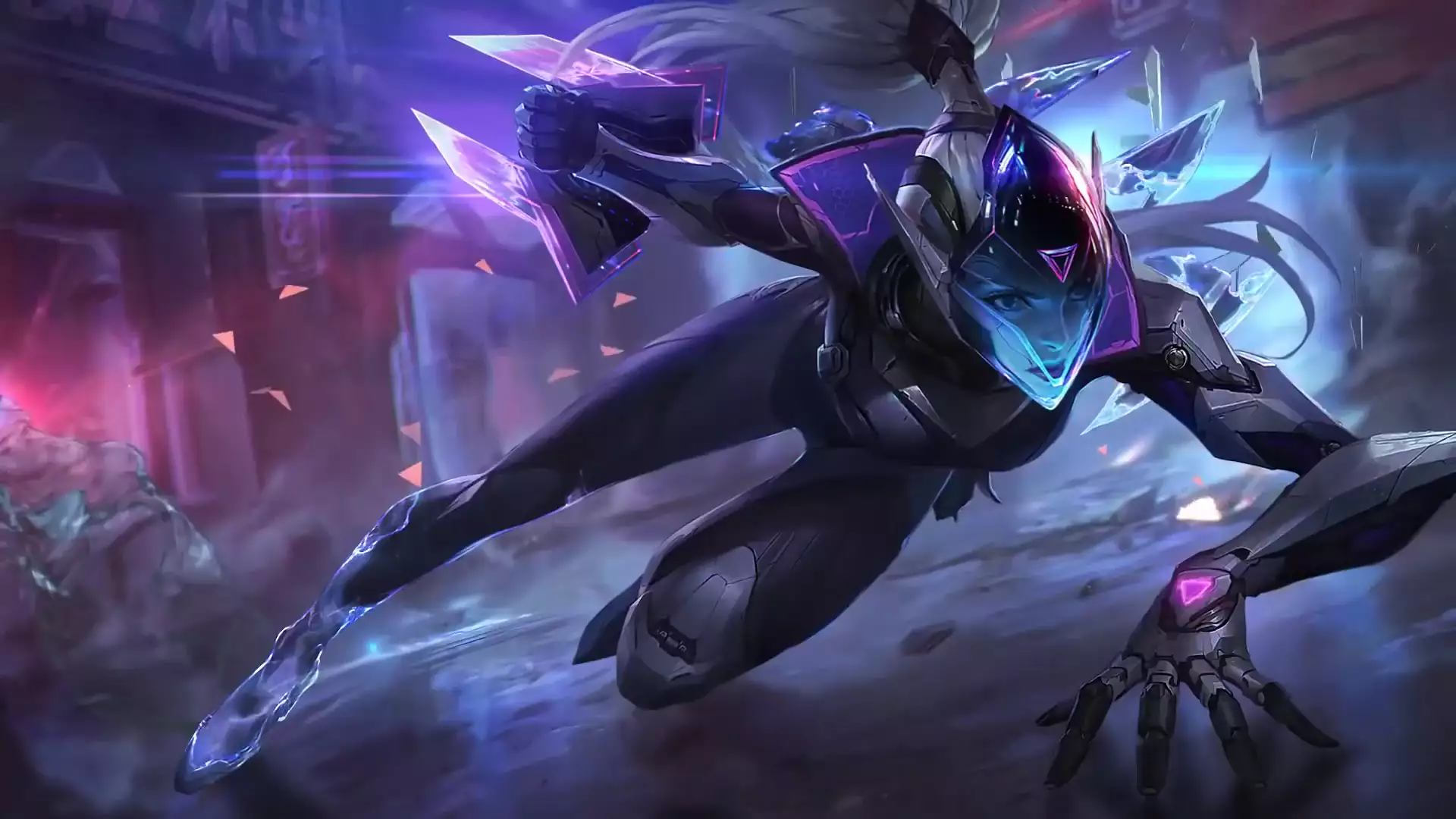 games, anime, wayne, night huntress, technologies, league of legends, lol, arts, anime girls Live Wallpaper