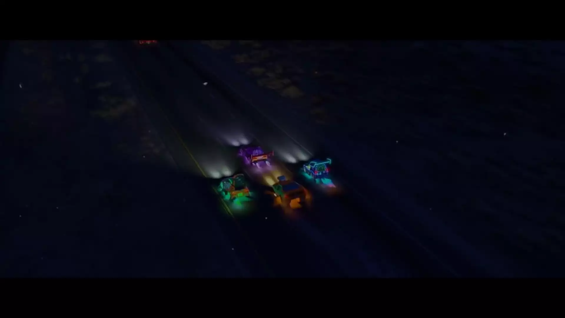 cartoons, auto - moto, neon, cars, night Live Wallpaper