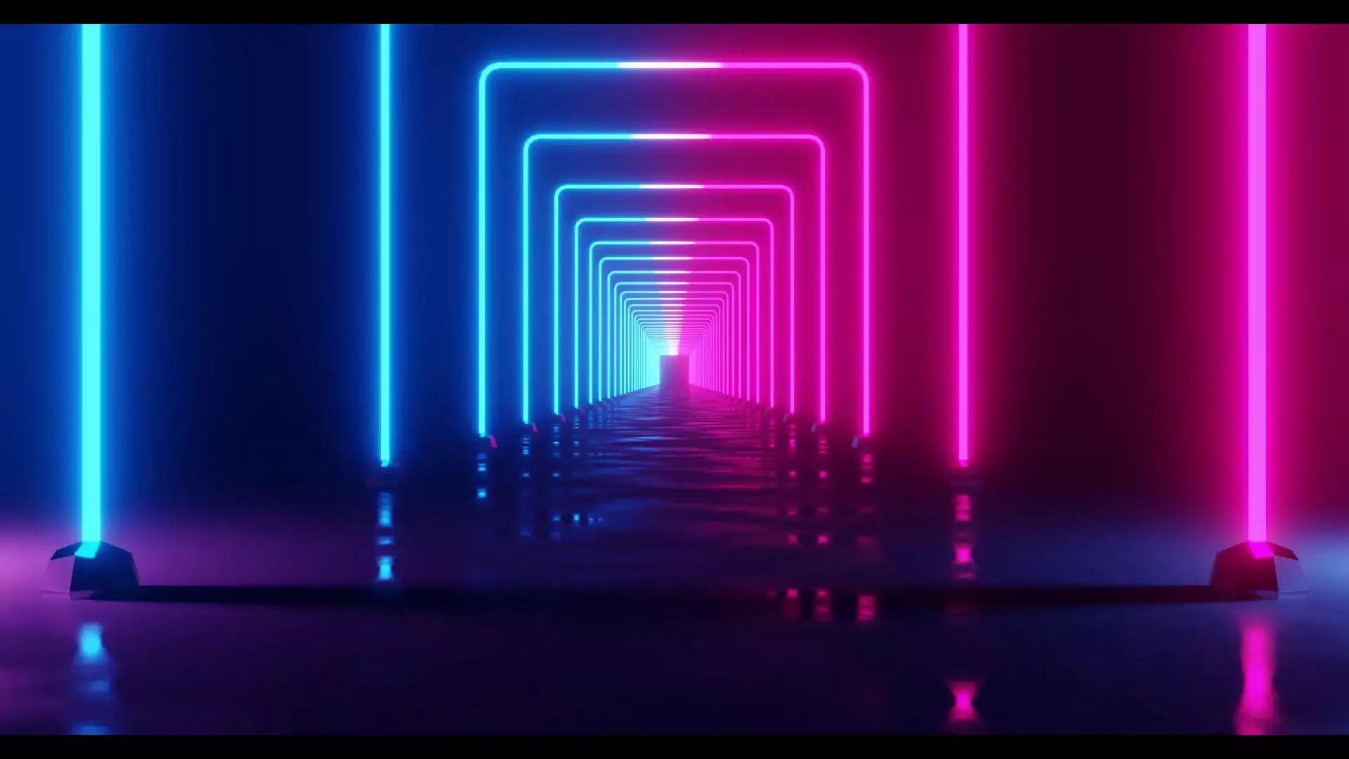 neon lines, blue lines, abstractions, red lines, neon, lines Live Wallpaper