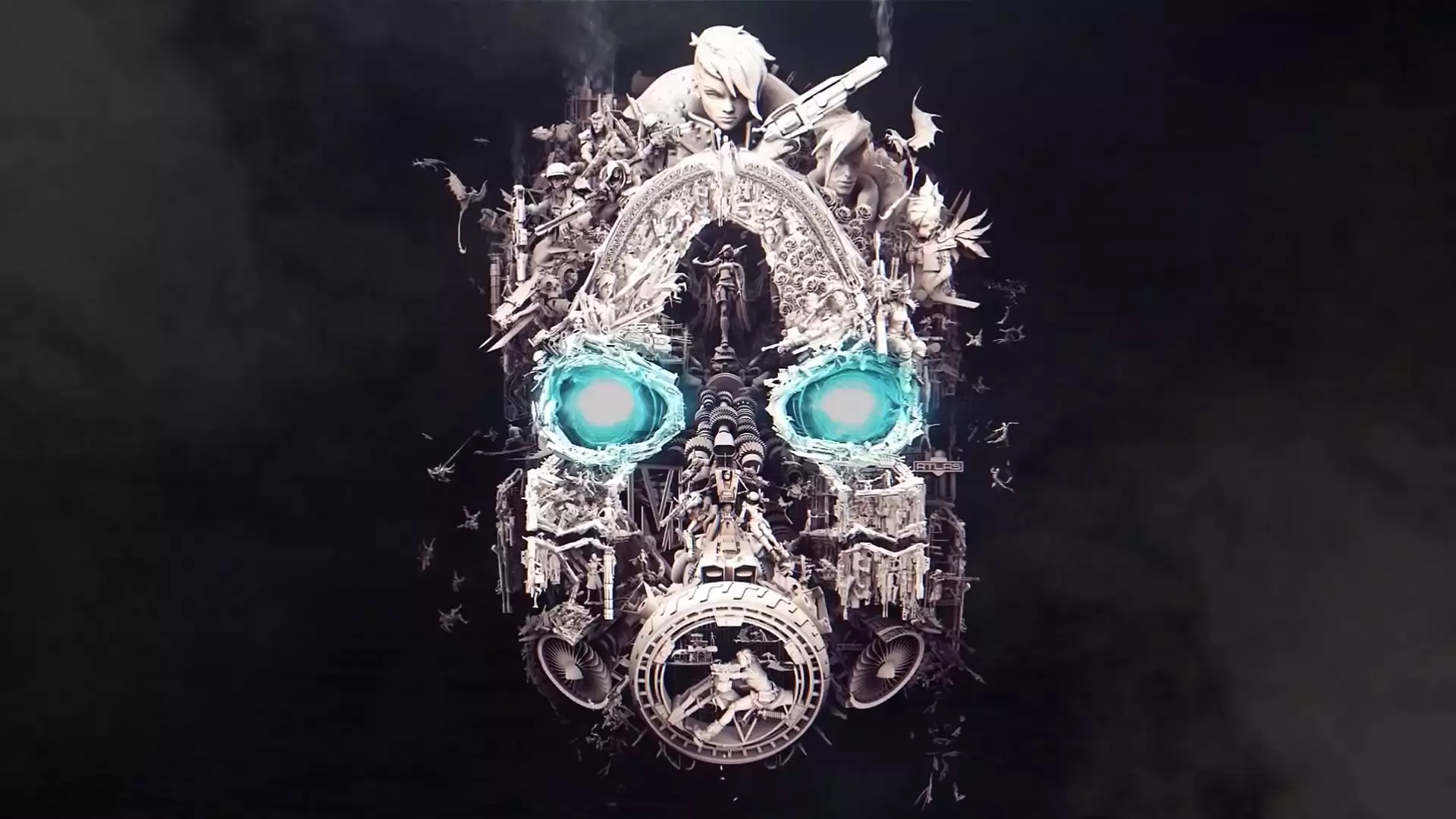 arts, mask, borderlands, games, borderlands Live Wallpaper
