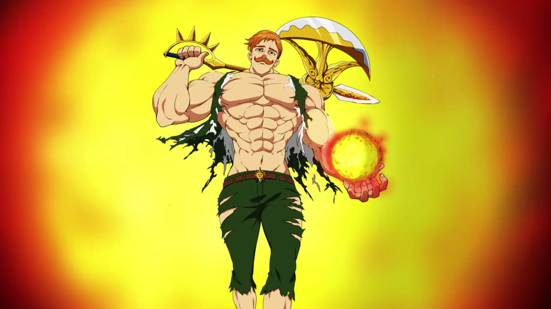 arts, 7 deadly sins, escanor, the seven deadly sins, axe, anime, ritta Live Wallpaper