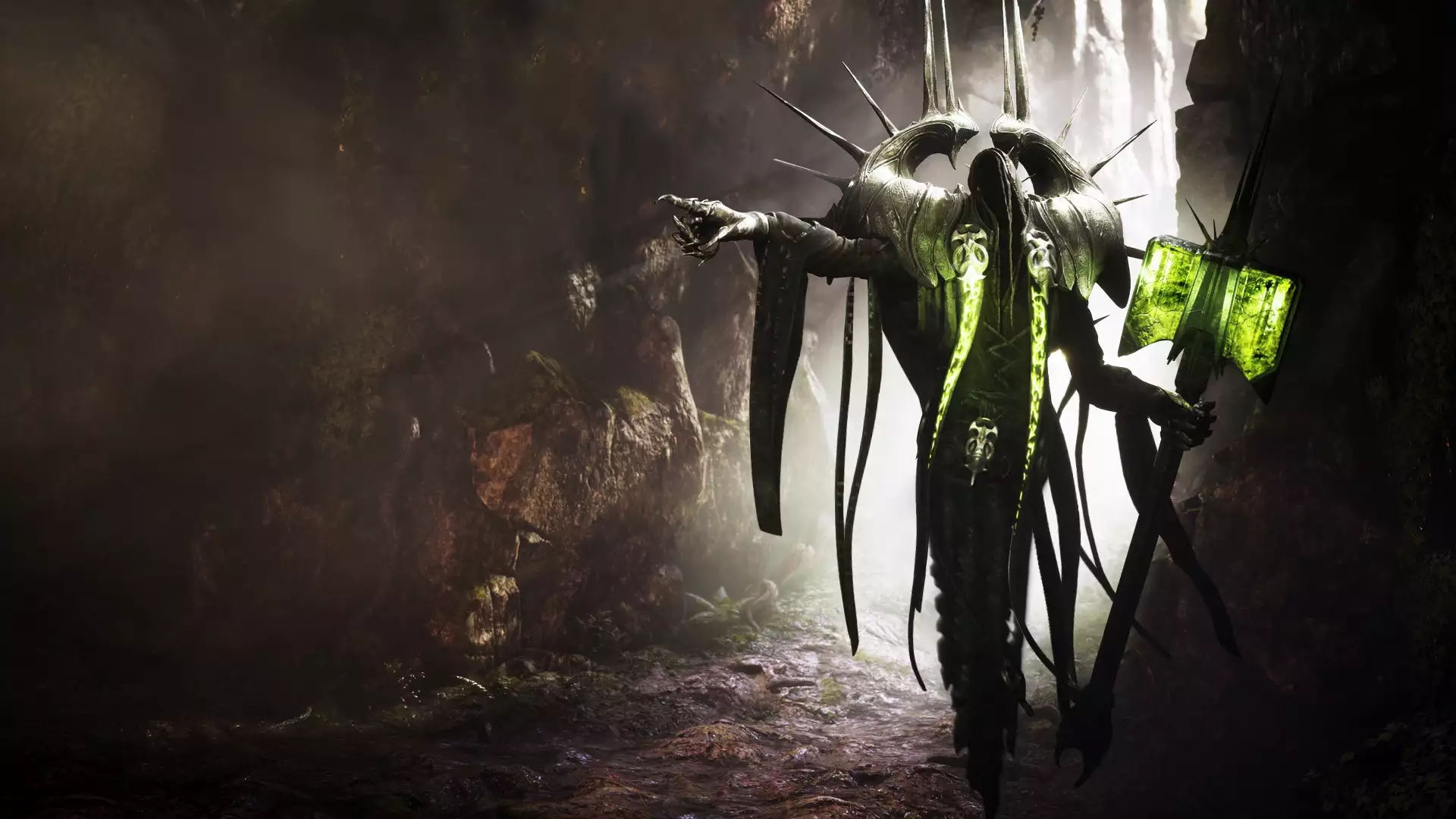 paragon, sevarog, arts, games, hammer, angel of death, cave Live Wallpaper