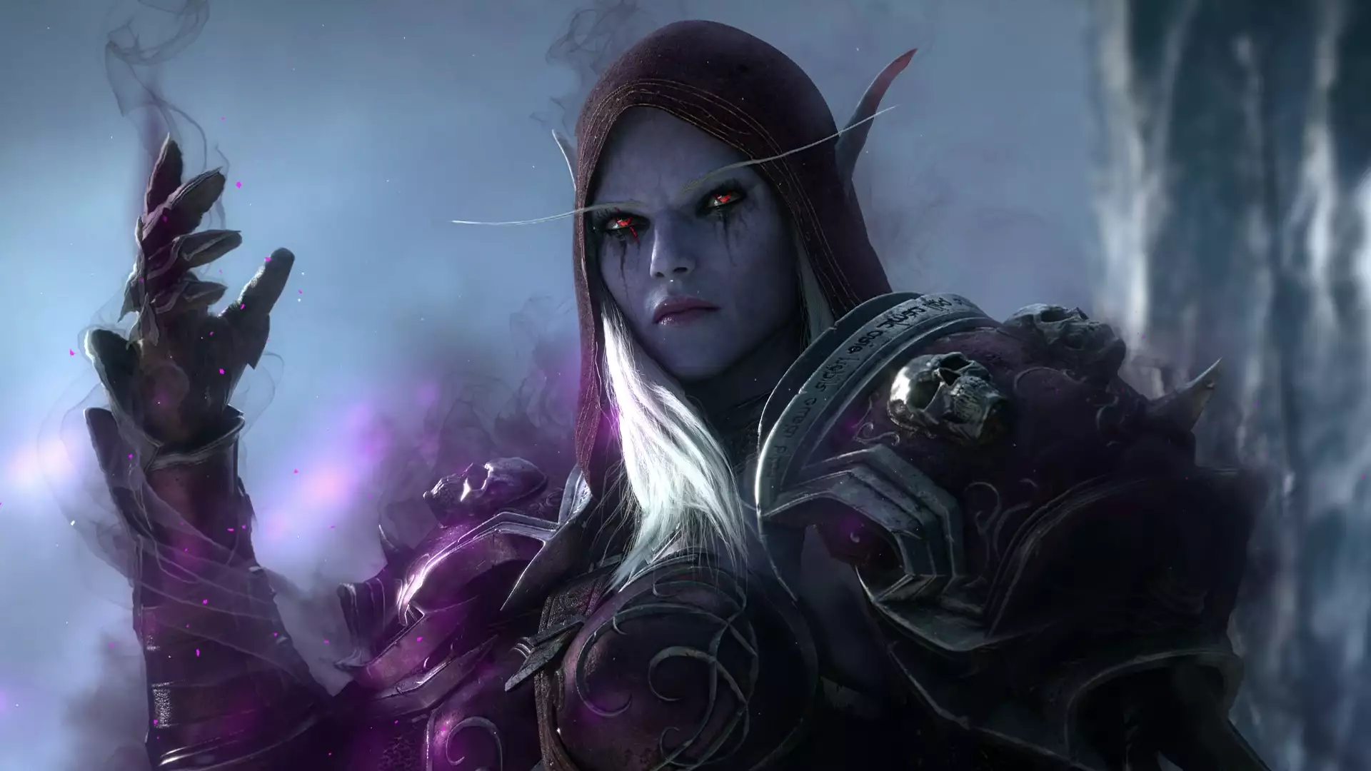anime girls, games, warcraft, archer, sylvanas windrunner, anime, elf, arts Live Wallpaper