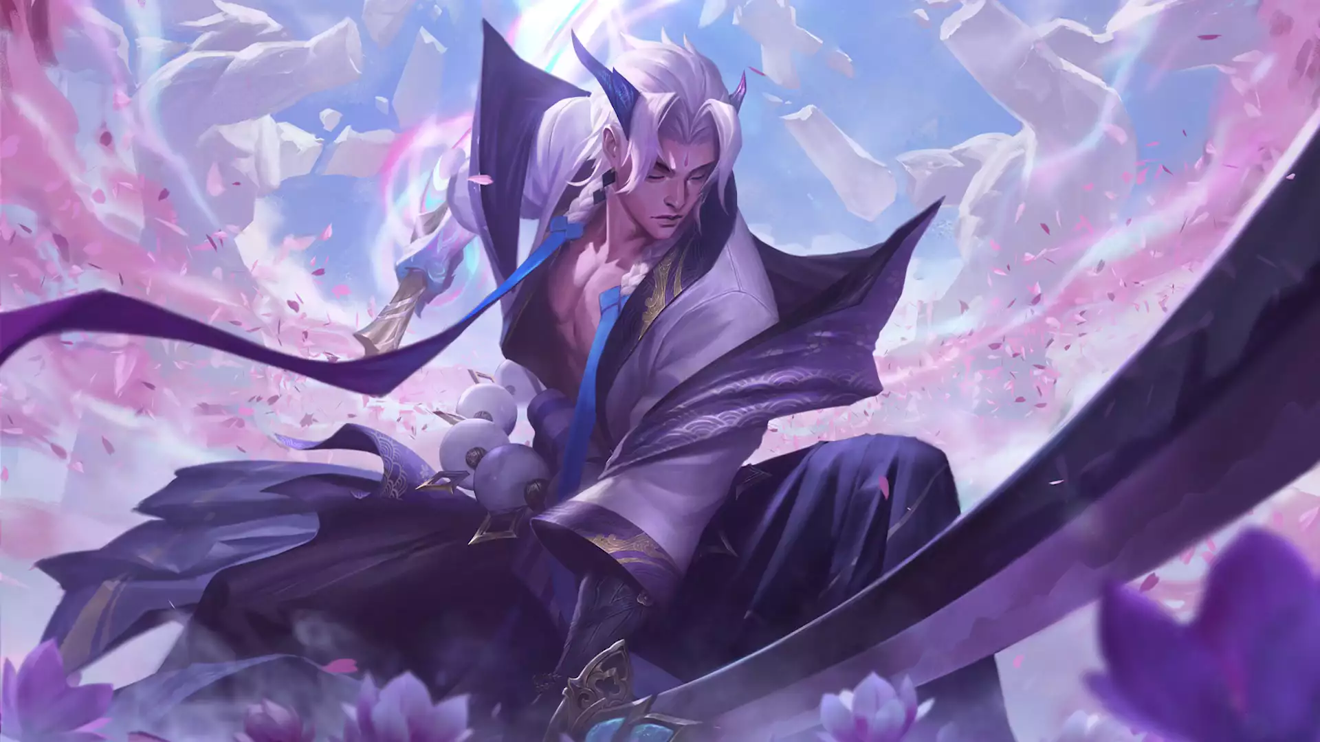 anime, yone, lol, games, arts, league of legends, spirit blossom Live Wallpaper