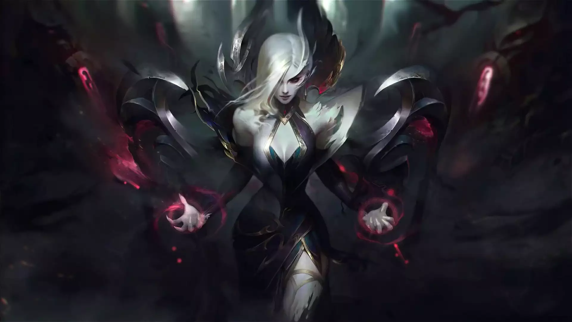 arts, anime, lol, anime girls, league of legends, witch, games, morgana Live Wallpaper