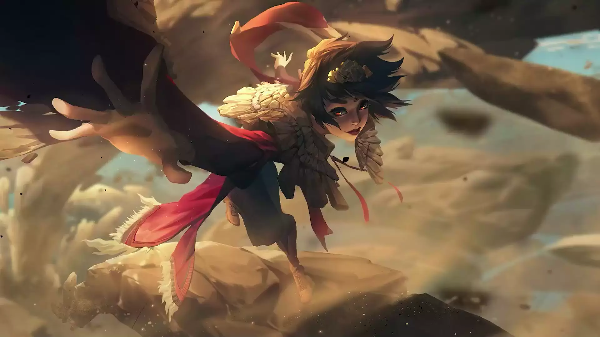 lol, arts, anime girls, anime, league of legends, games, waist Live Wallpaper