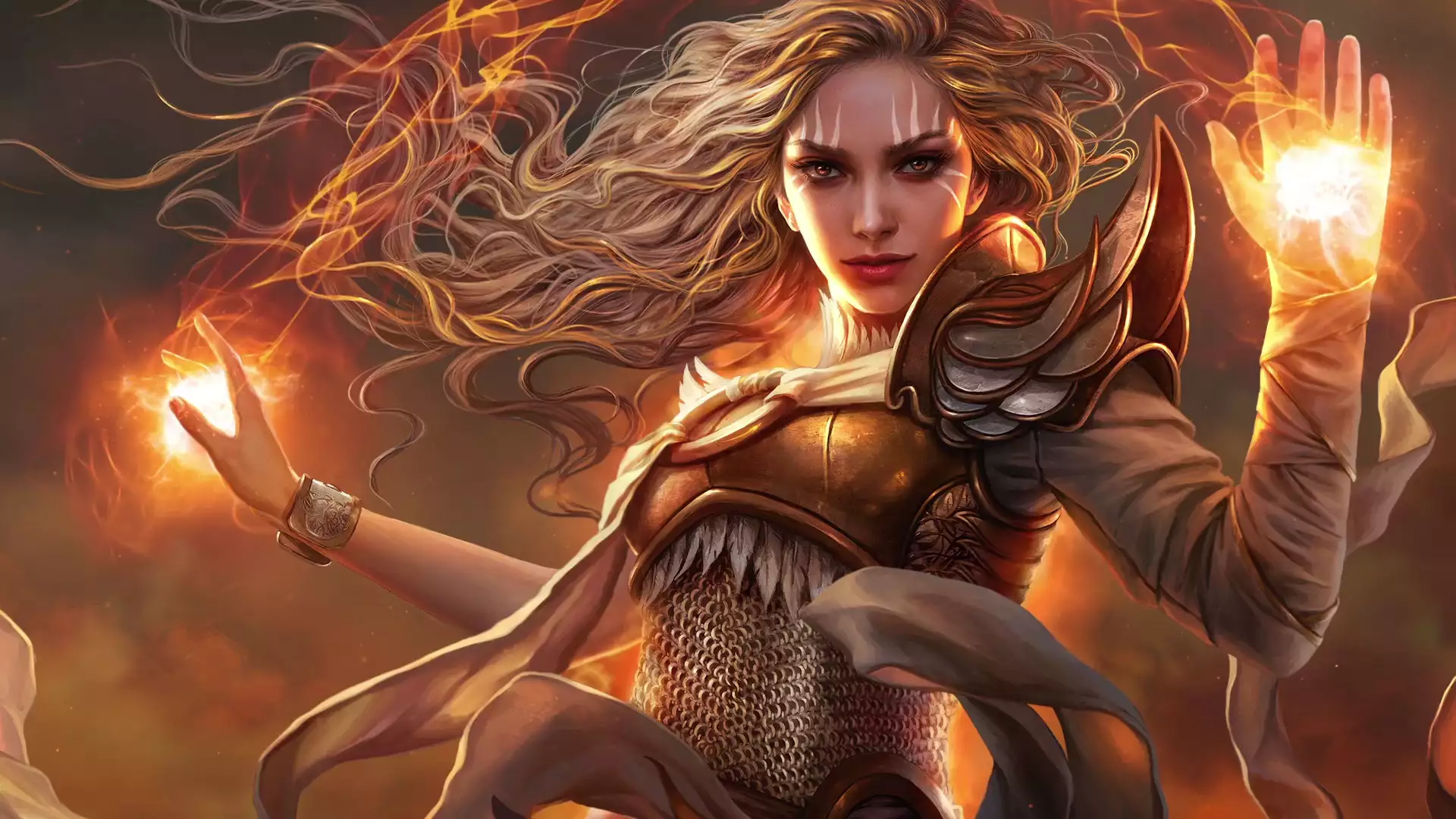 anime girls, serra the benevolent, horizons of modernity, the all - good serra, games, modern horizons, arts, anime Live Wallpaper