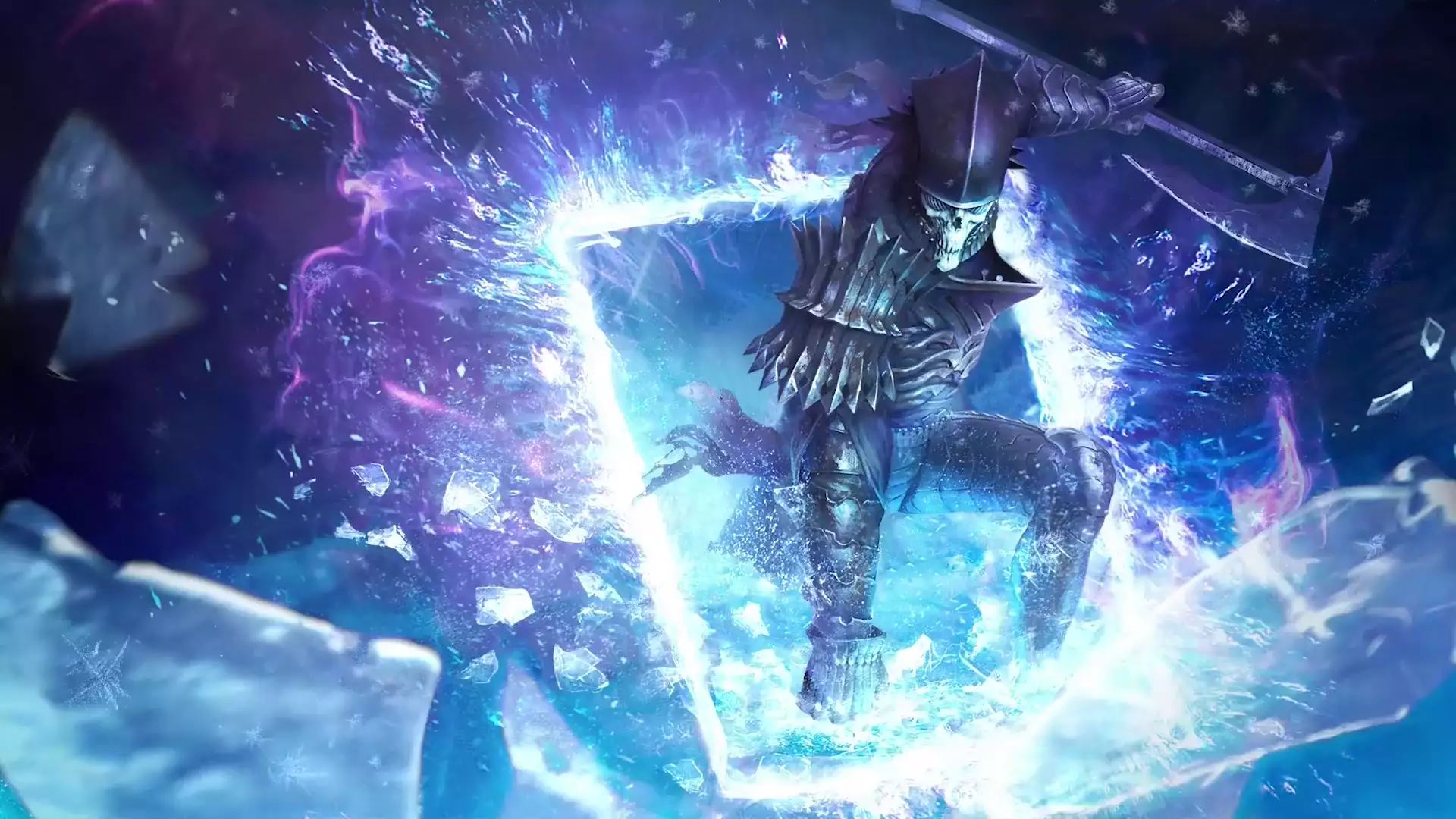 the witcher, arts, games, nithral, skeleton, gwint Live Wallpaper